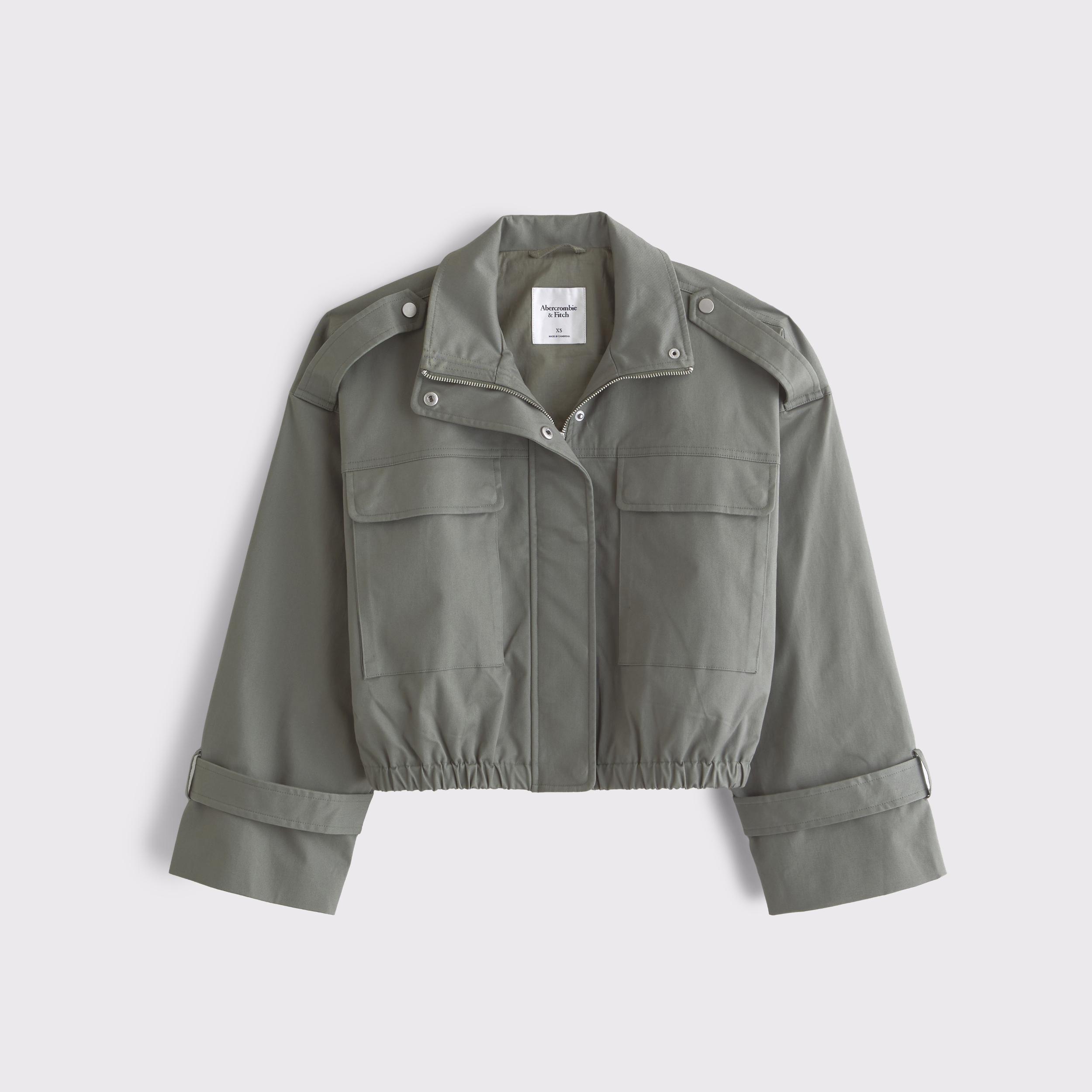 Lightweight Cinched Utility Jacket Product Image