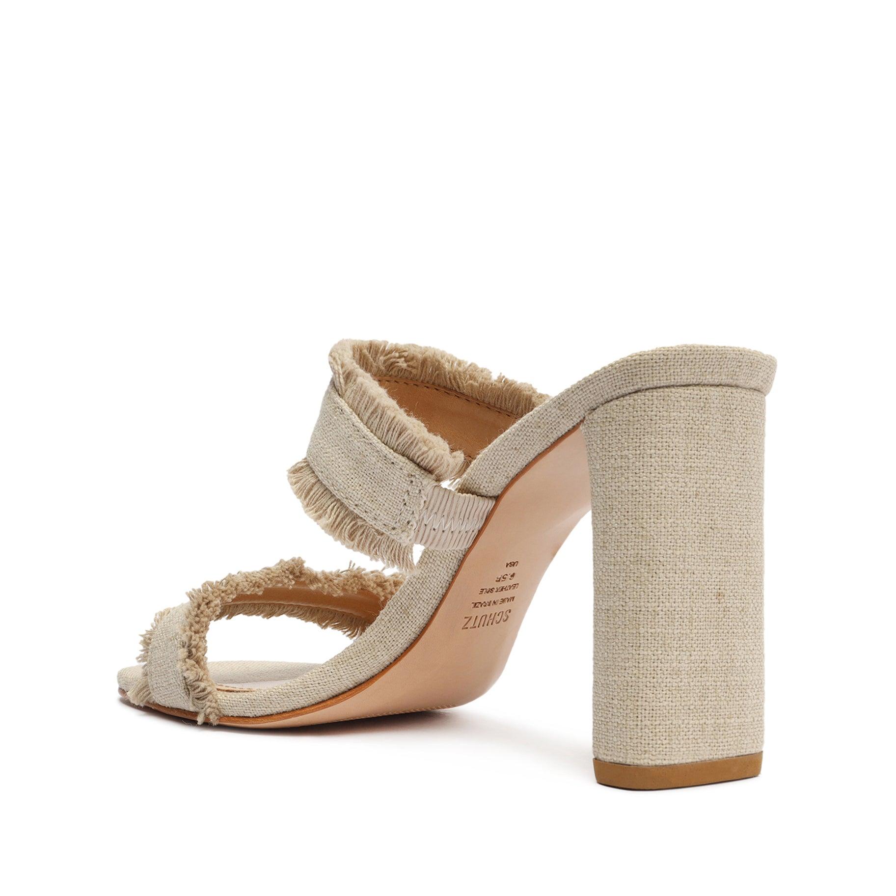 Amely Linen Sandal Female Product Image