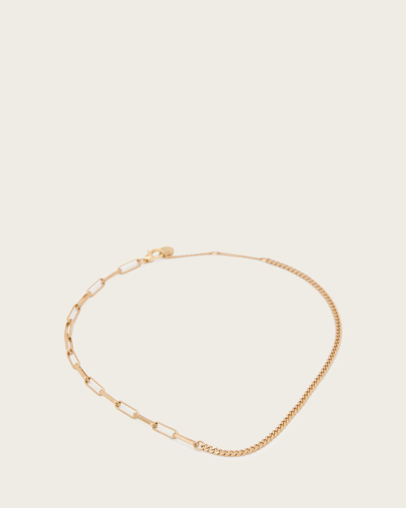 Nellie Pave Earrings WARM SILVER | ALLSAINTS US Product Image