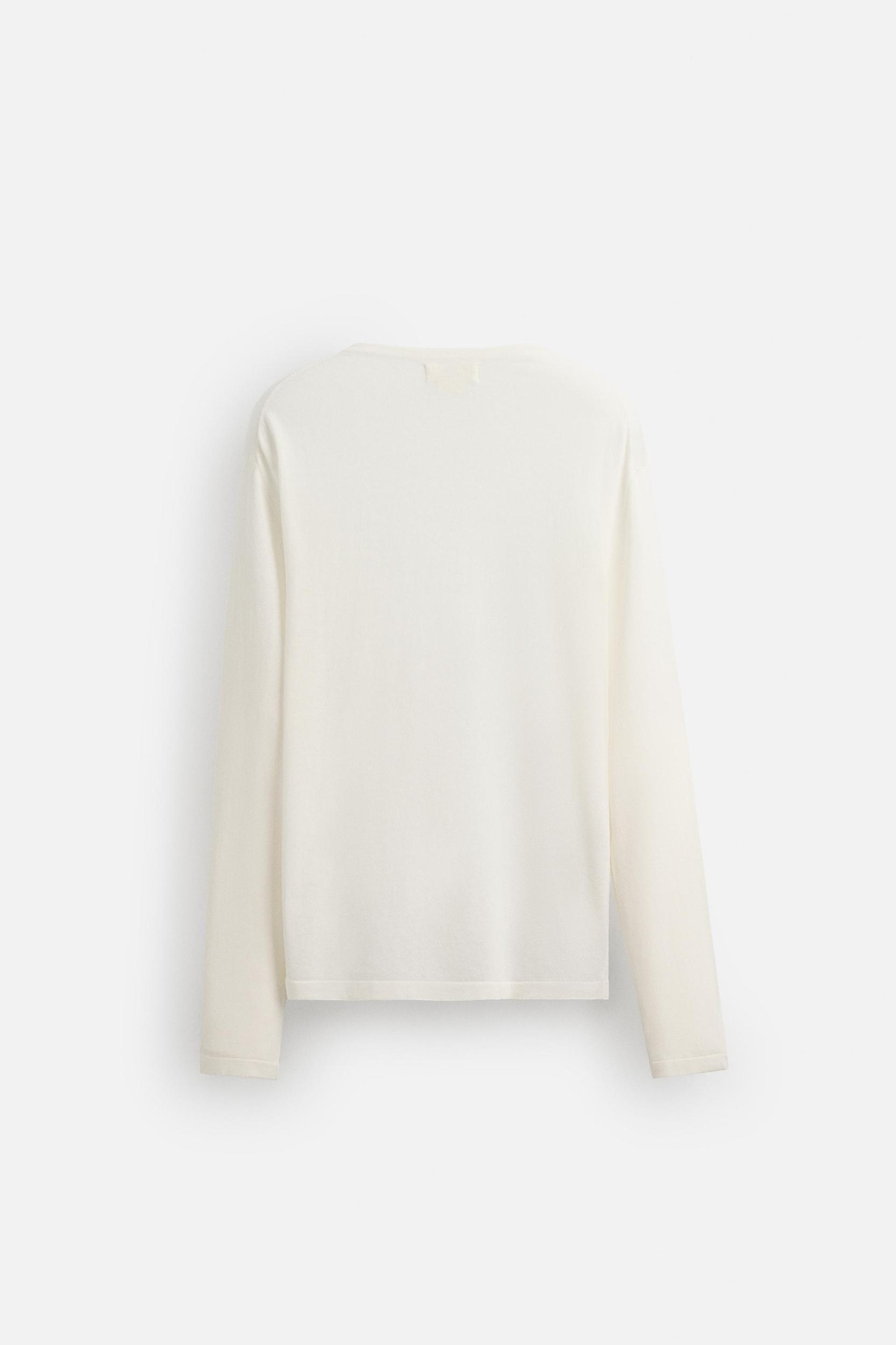 LIMITED EDITION KNIT BUTTON-NECK T-SHIRT Product Image