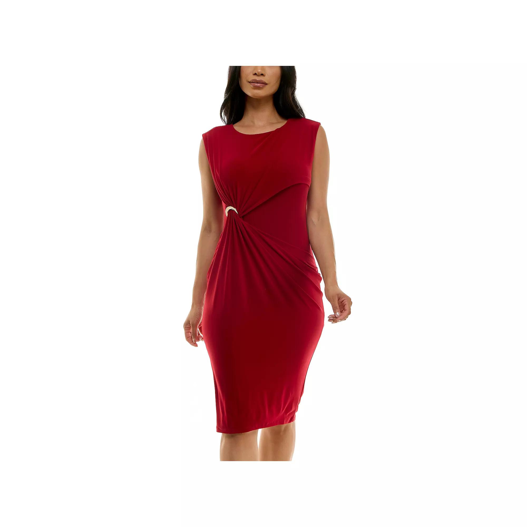 Women's Nina Leonard Wrap Around Dress,  Product Image