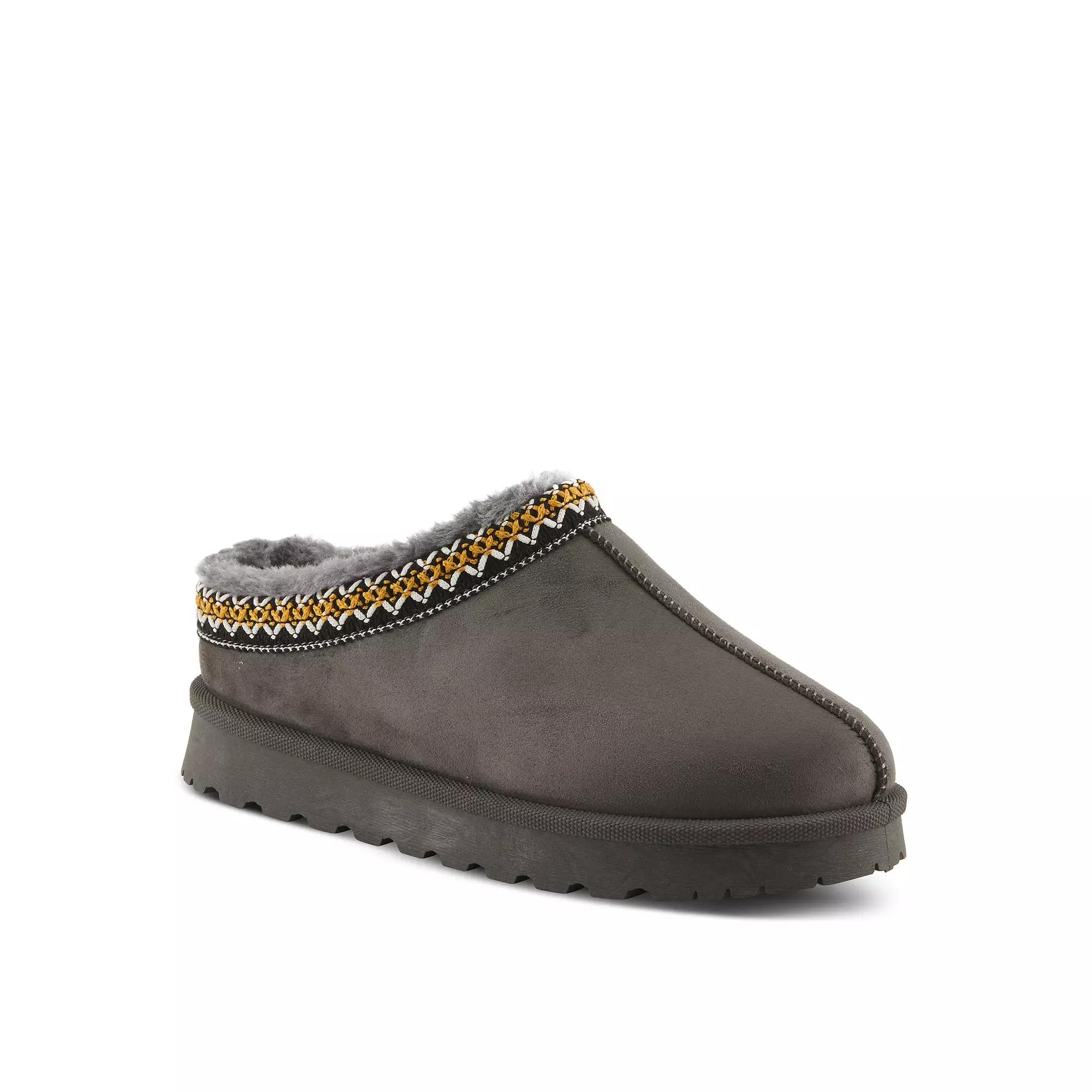 Flexus by Spring Step Alexon Women's Faux Suede Slip-On Clogs,  Product Image