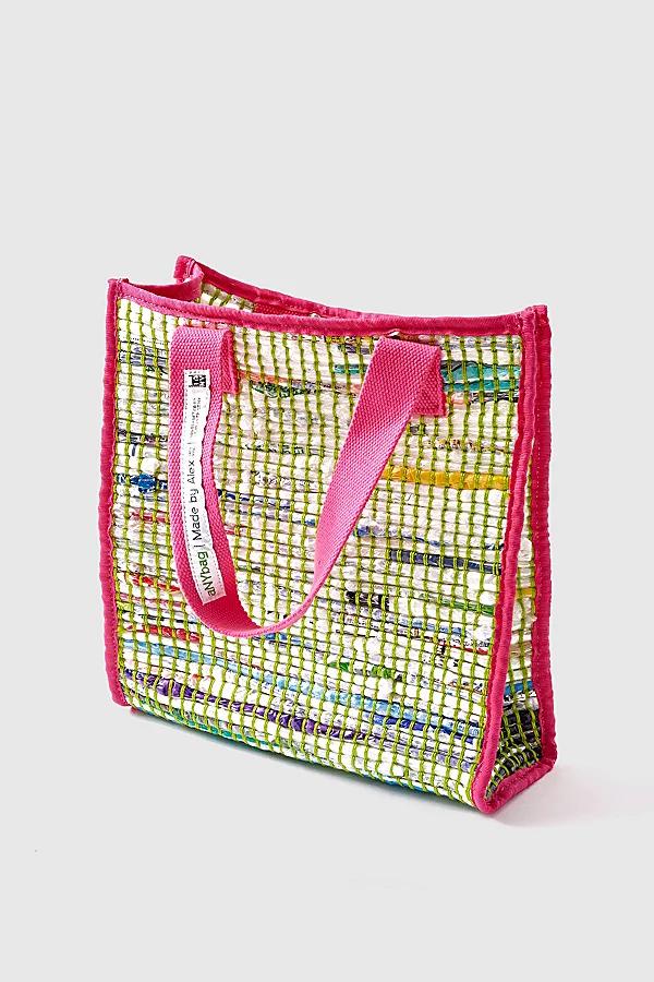 ANYBAG Recycled Mini Woven Tote Bag Womens at Urban Outfitters Product Image