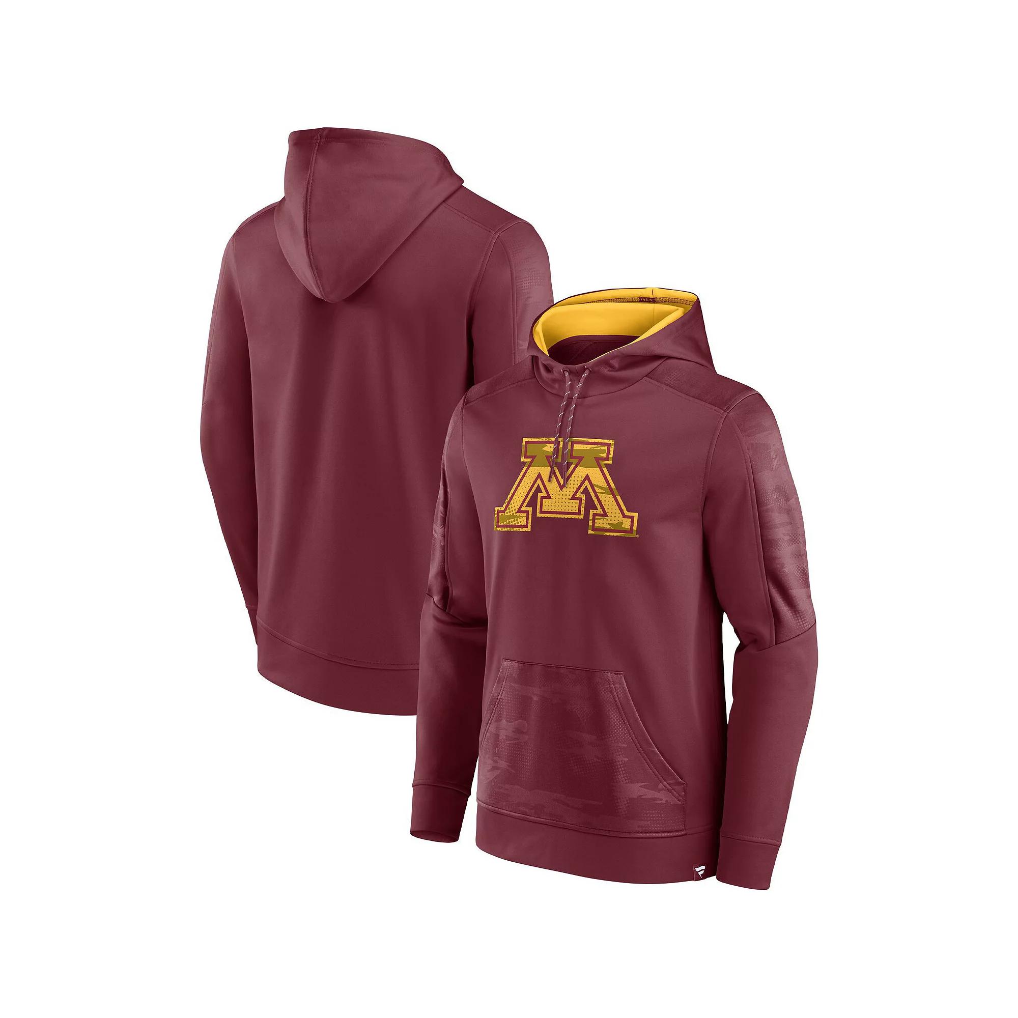 Men's Fanatics Branded Maroon Minnesota Golden Gophers On The Ball Pullover Hoodie, Size: Large, Red Product Image
