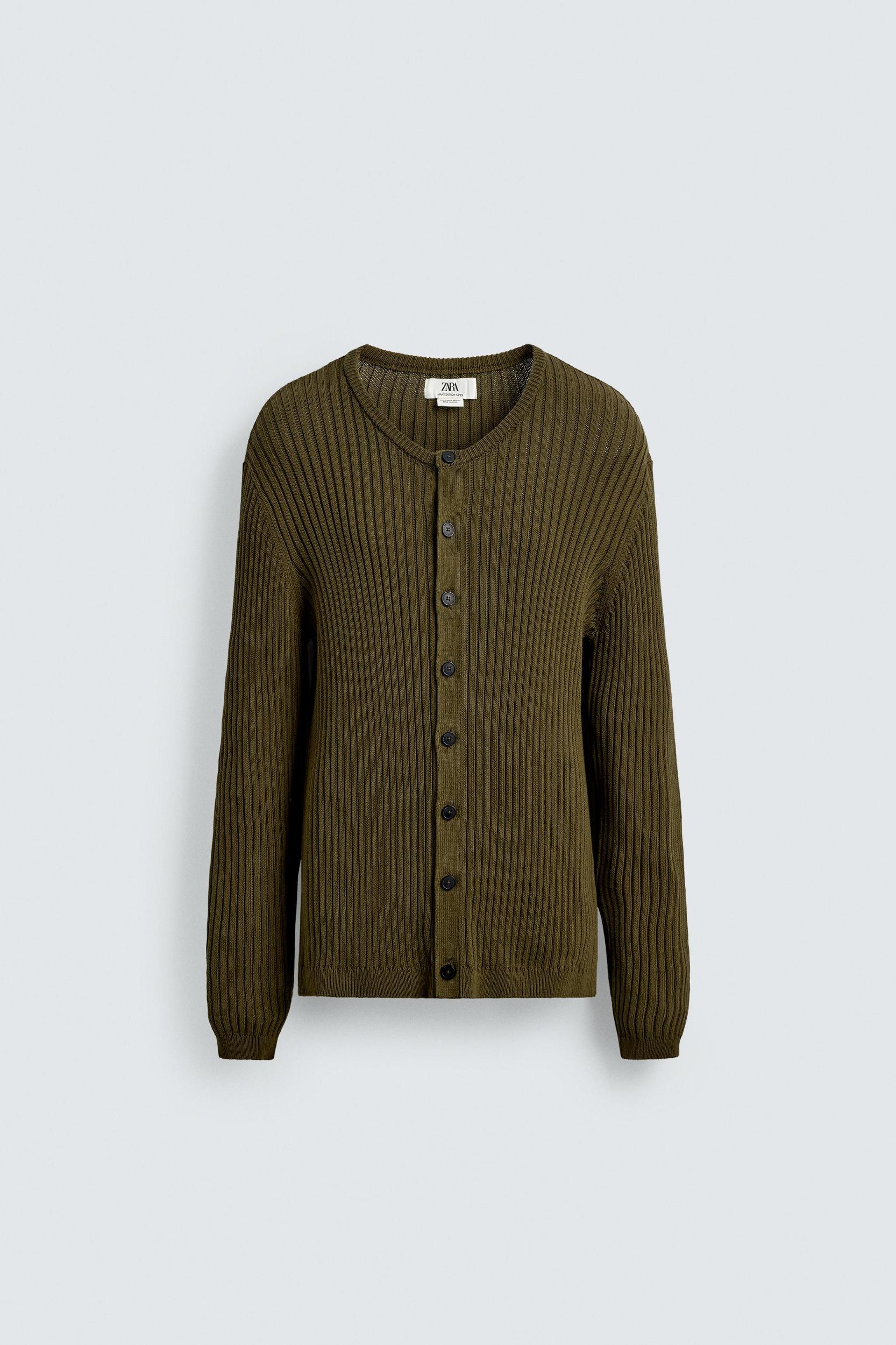 RIBBED CARDIGAN Product Image