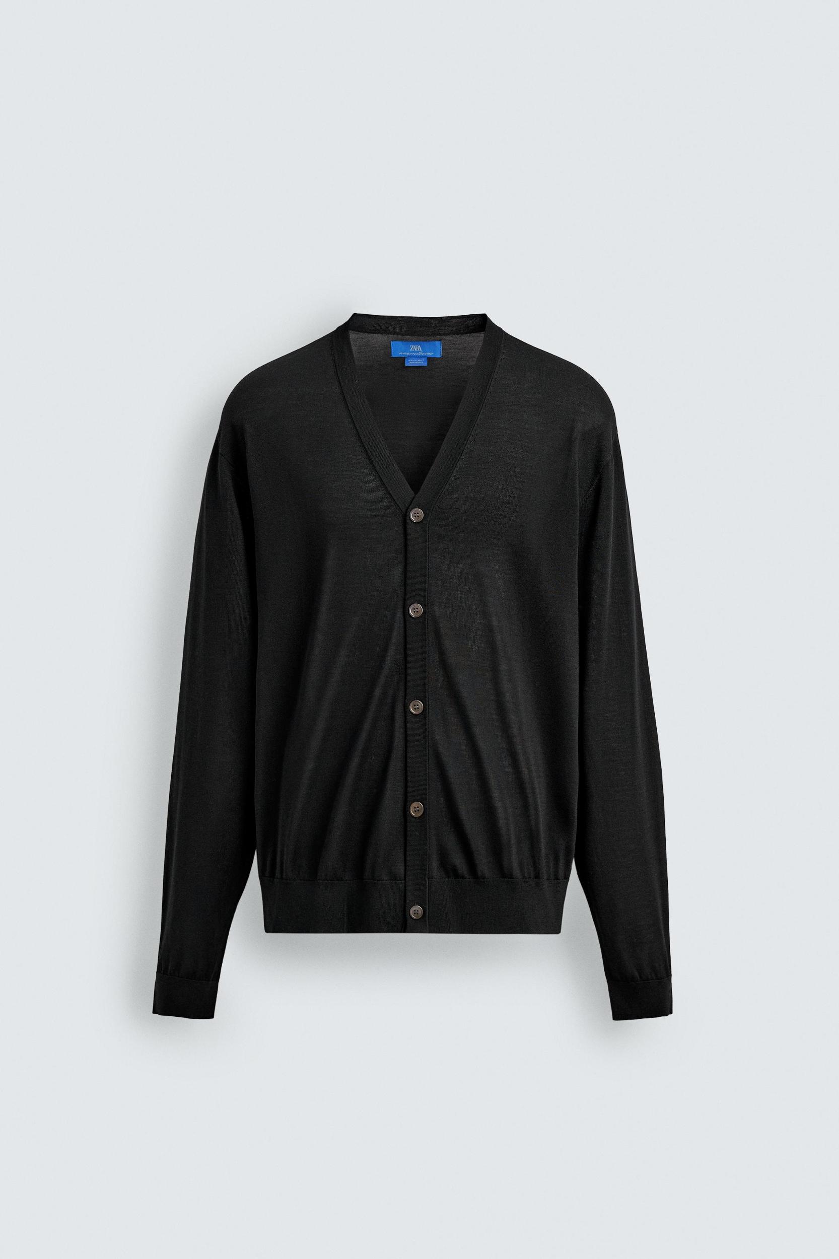 100% SILK CARDIGAN AARON LEVINE X ZARA Product Image