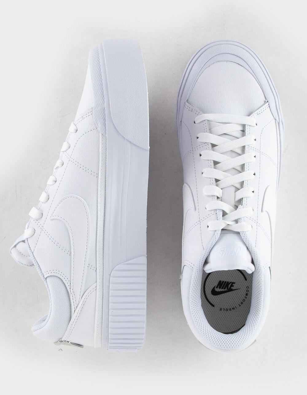 NIKE Court Legacy Lift Womens Shoes - WHITE Product Image