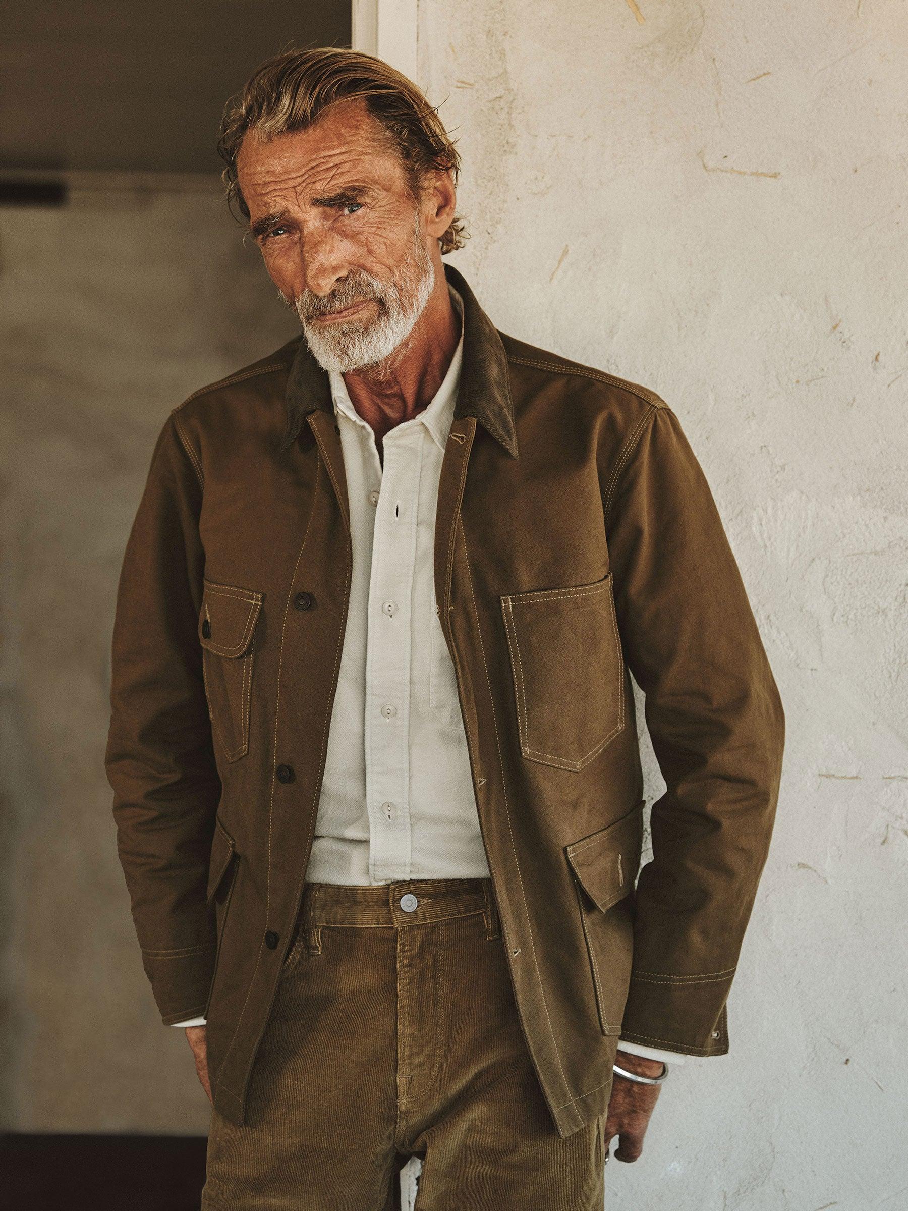 Oarweed Dry Waxed Canvas Highland Jacket Product Image