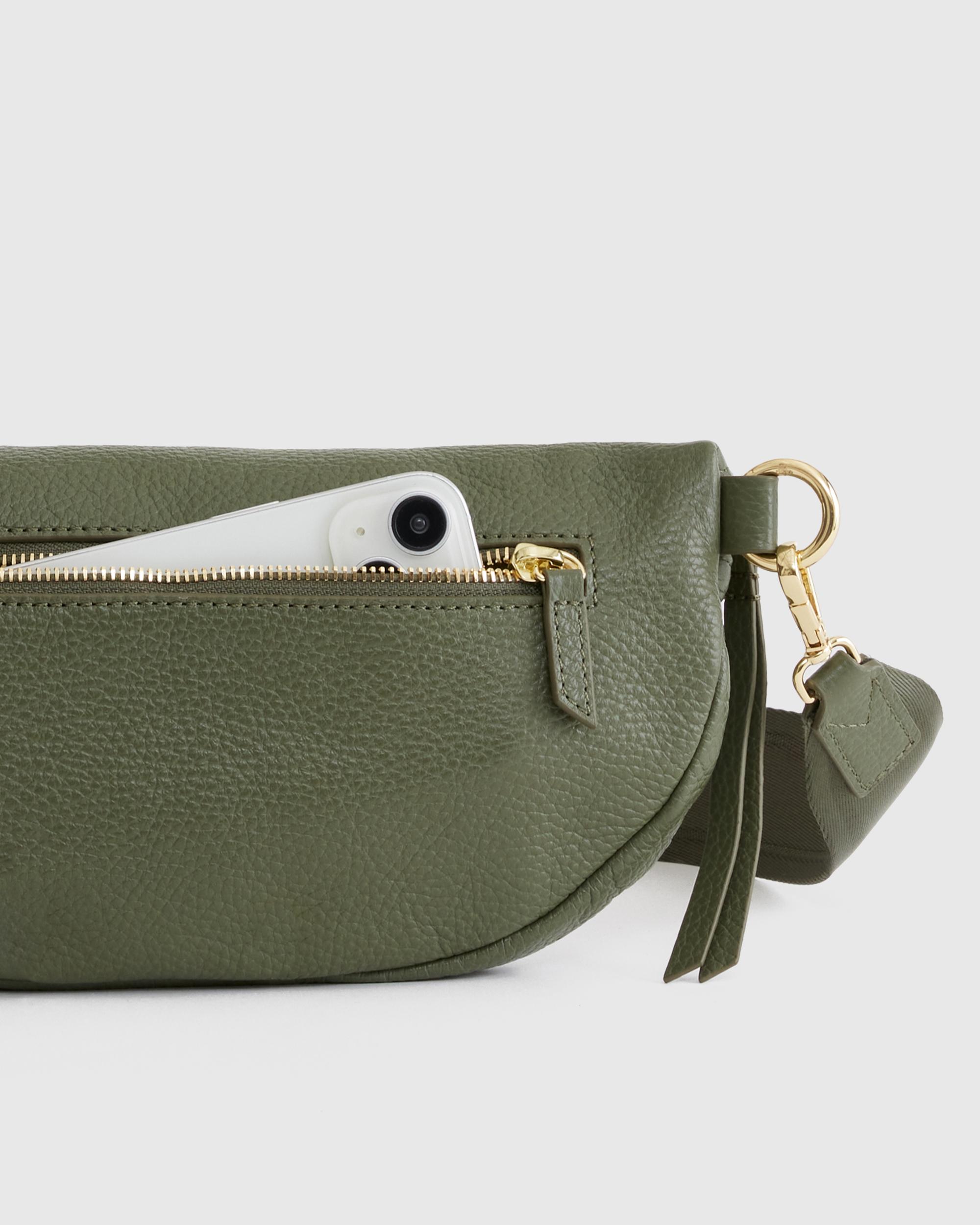 Quince | Women's Italian Pebbled Leather Sling Bag Italian Leather Product Image