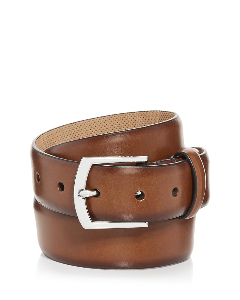 Cole Haan Mens Lewis Burnished Leather Belt Product Image