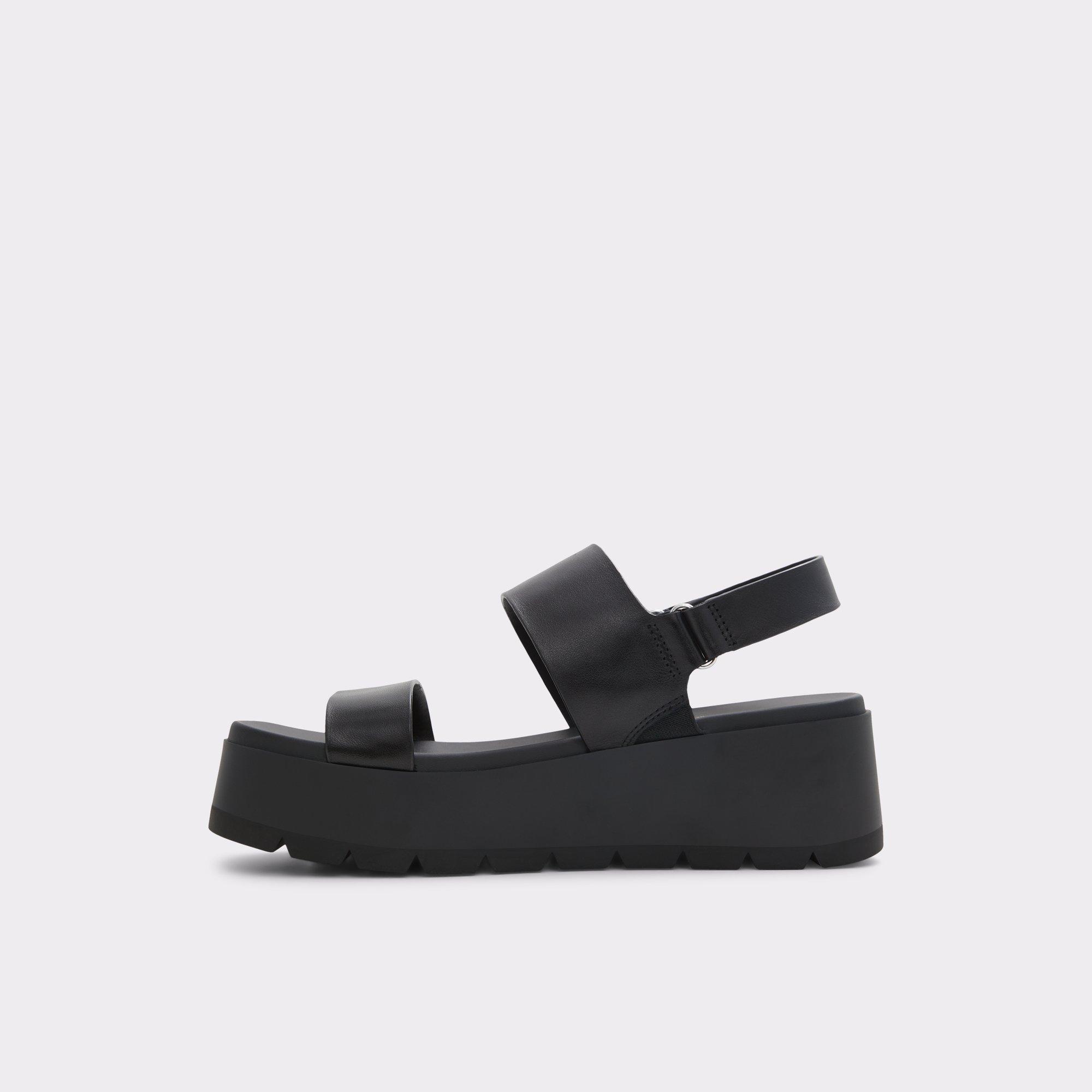 Thila Open Black Women's Wedges | ALDO US Product Image