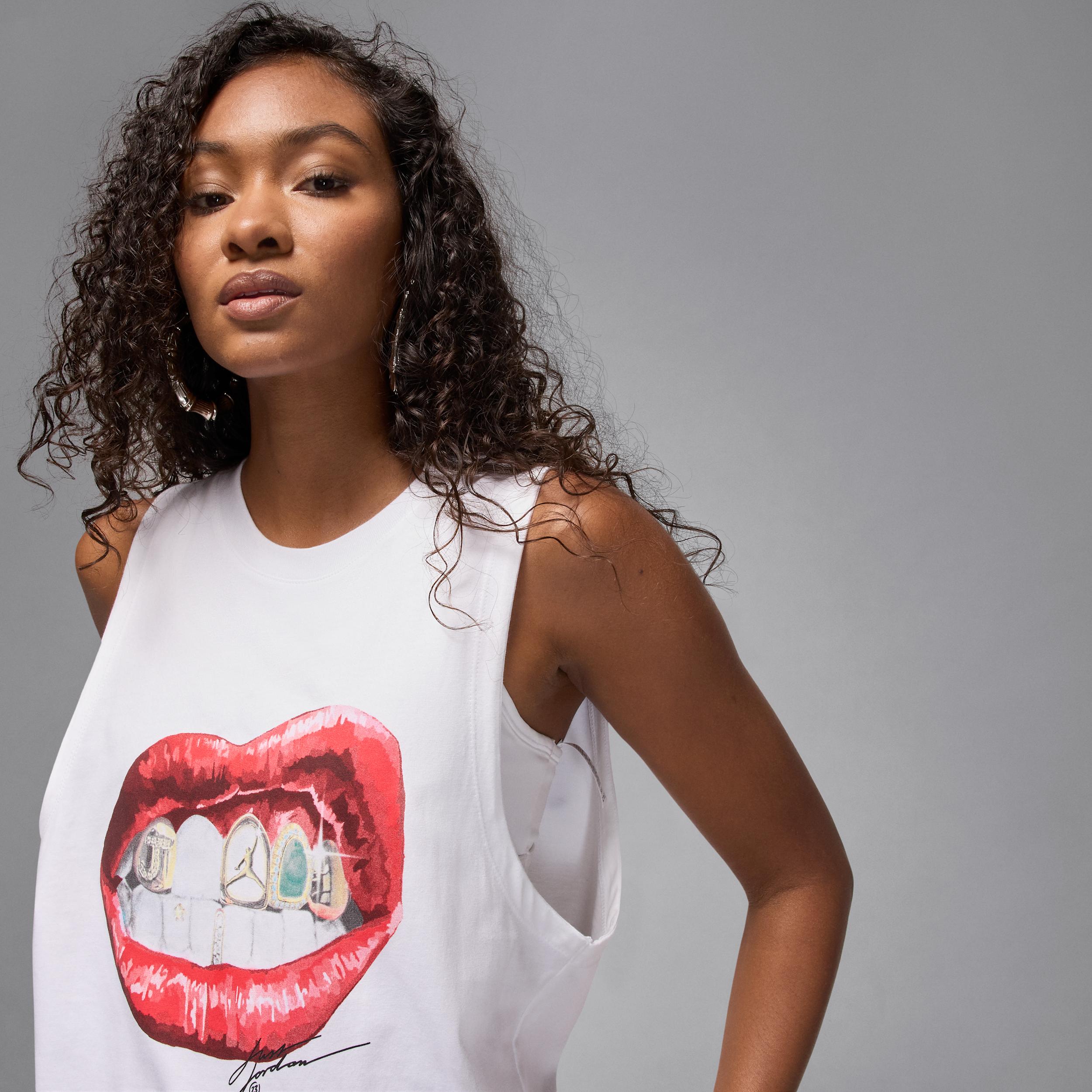 Jordan Flight Women's Sleeveless Graphic T-Shirt Product Image