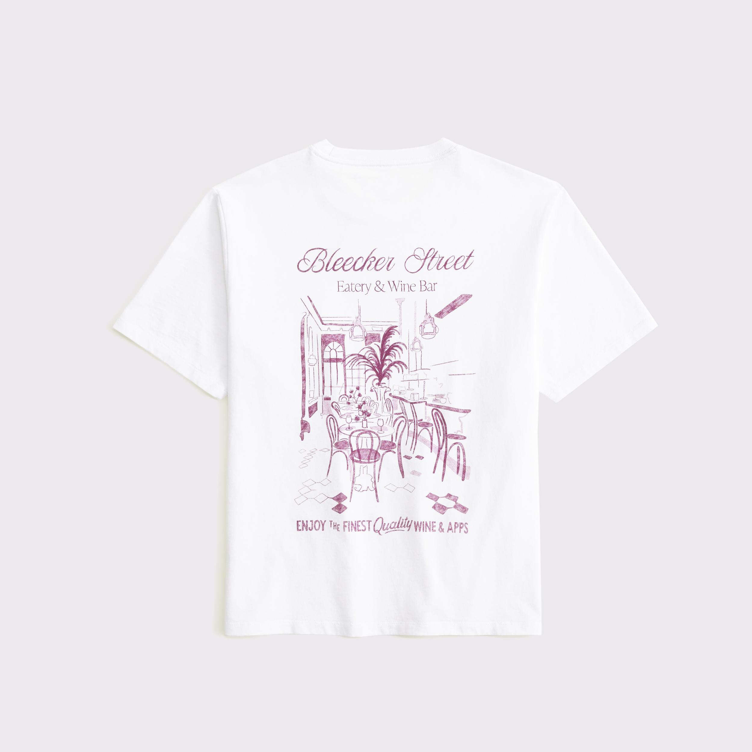 Short-Sleeve Bleecker Street Graphic Relaxed Tee Product Image
