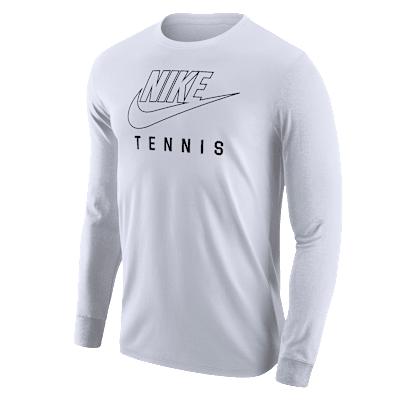 Nike Swoosh Men's Tennis Long-Sleeve T-Shirt Product Image