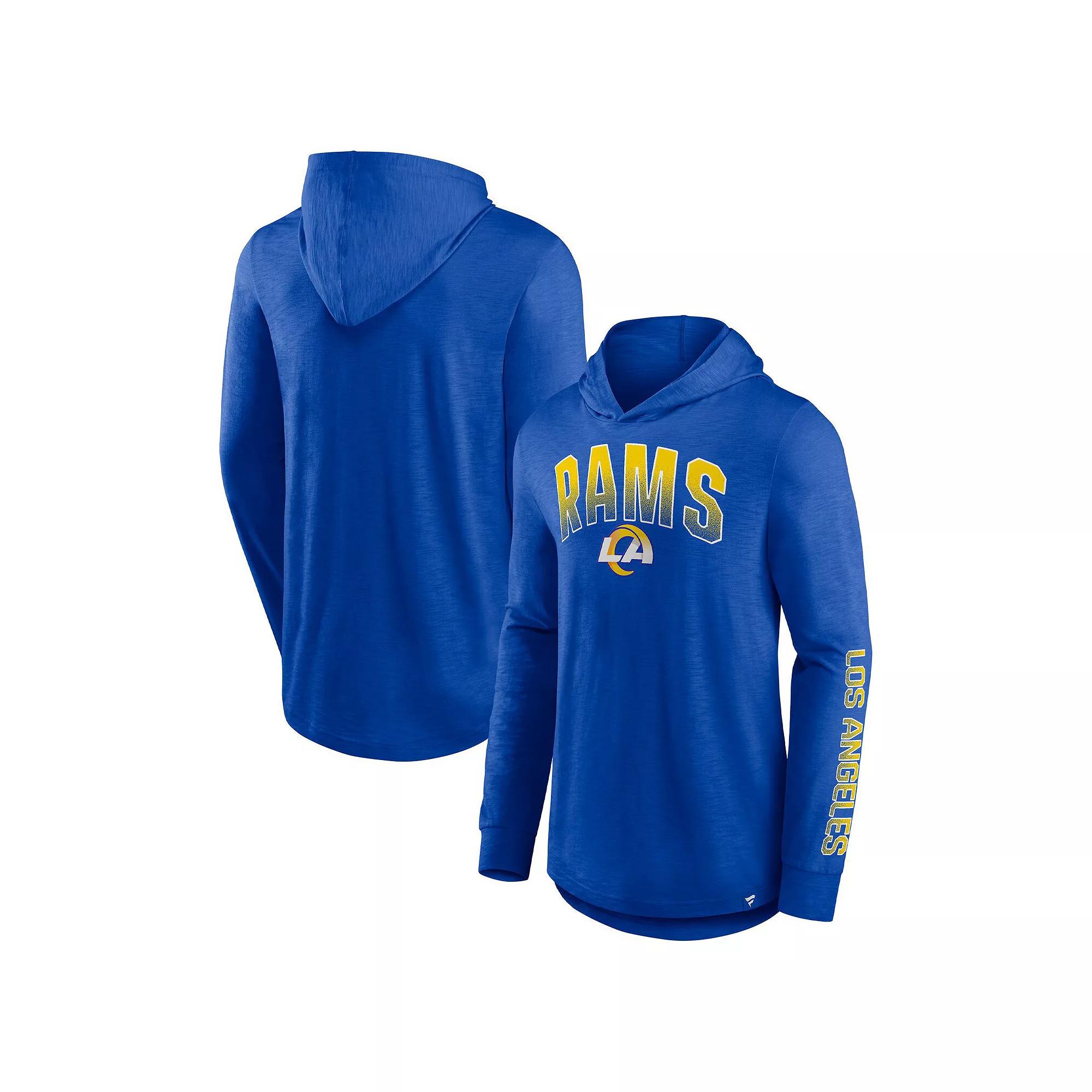 Men's Fanatics Branded Black Atlanta Falcons Front Runner Pullover Hoodie,  Product Image