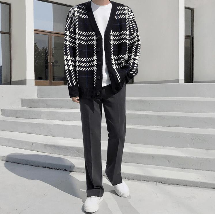 RT No. 3073 STRAIGHT DRAPE SLIT PANTS Product Image