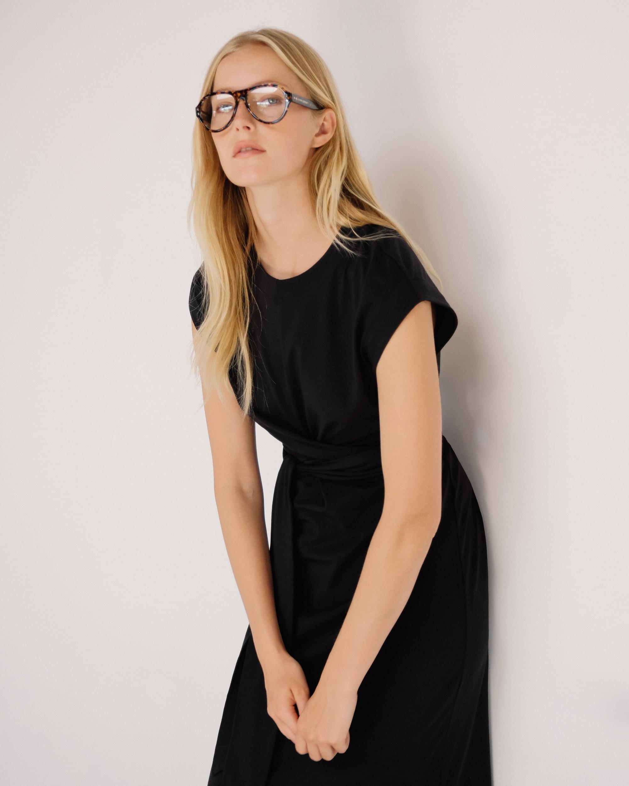 Fei Tie-Front Organic Cotton Dress Product Image