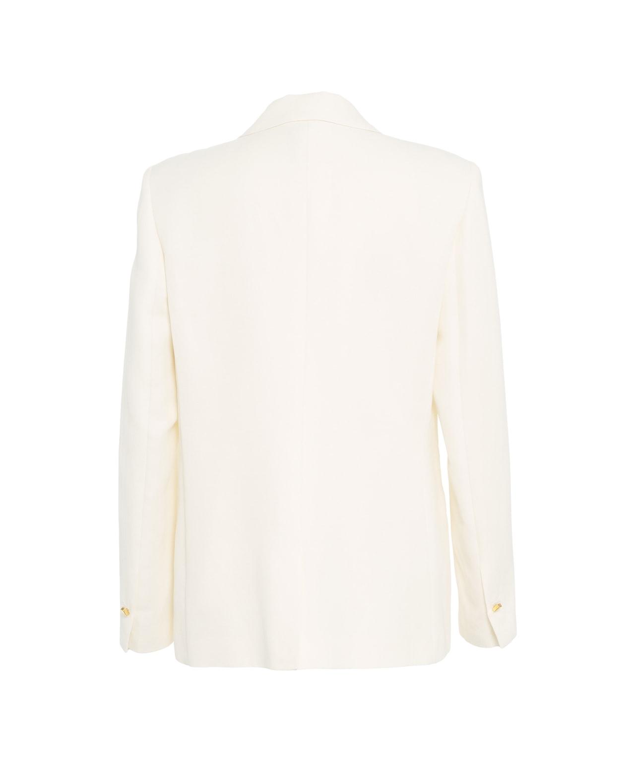 Linen blend blazer Product Image