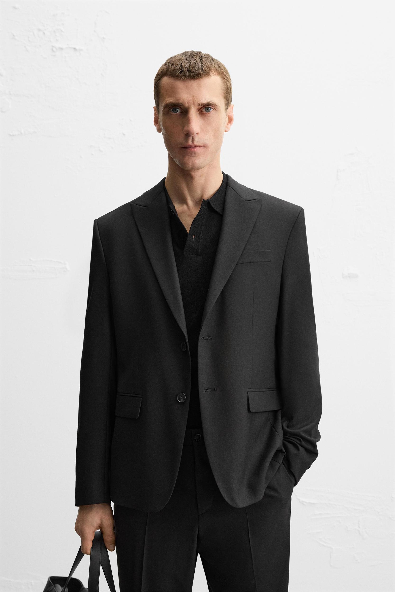 SLIM FIT SUIT JACKET Product Image