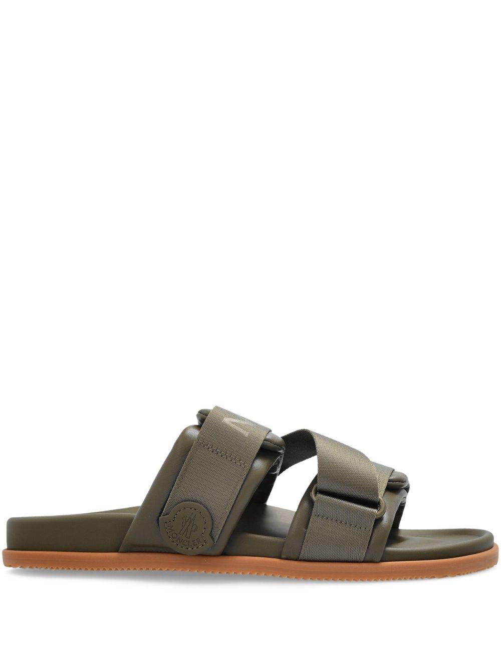 leather slides Product Image