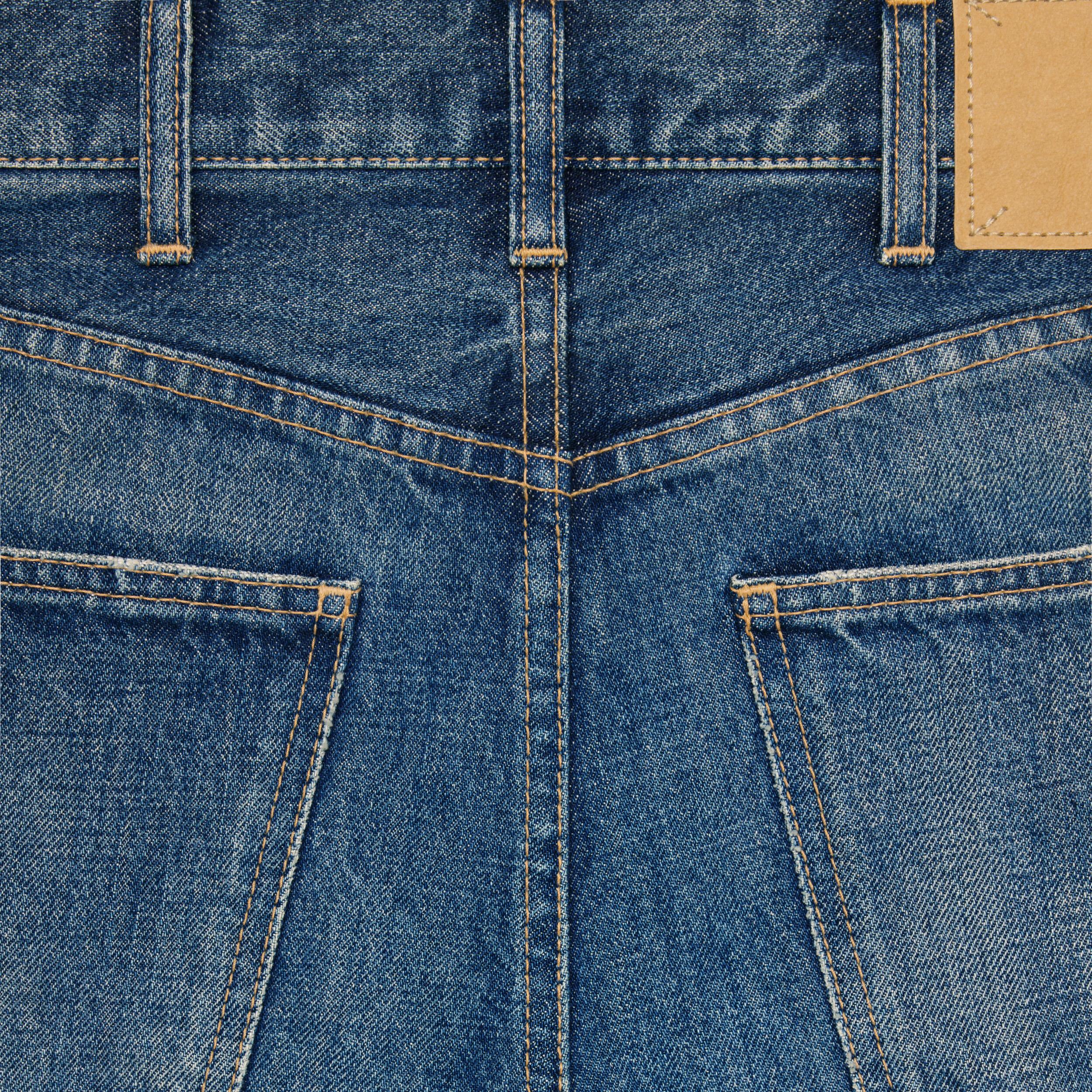 flared surf jeans in dark union wash denim Product Image
