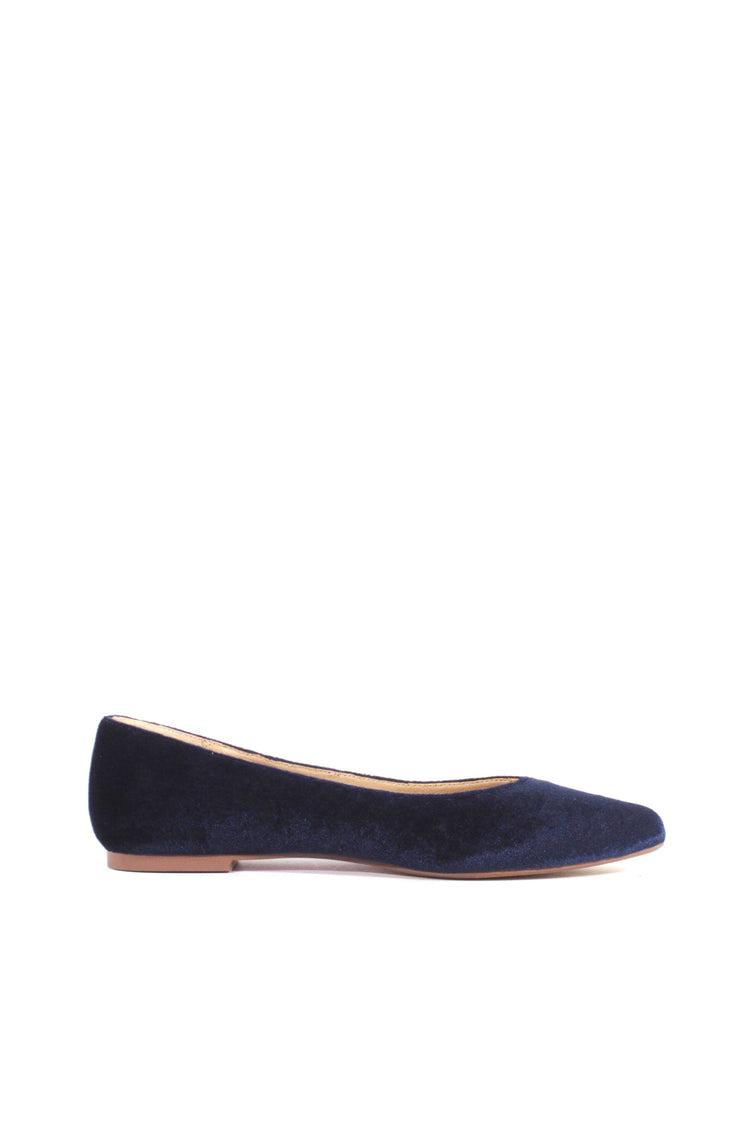 Pammy Velvet Ballet Flats Product Image