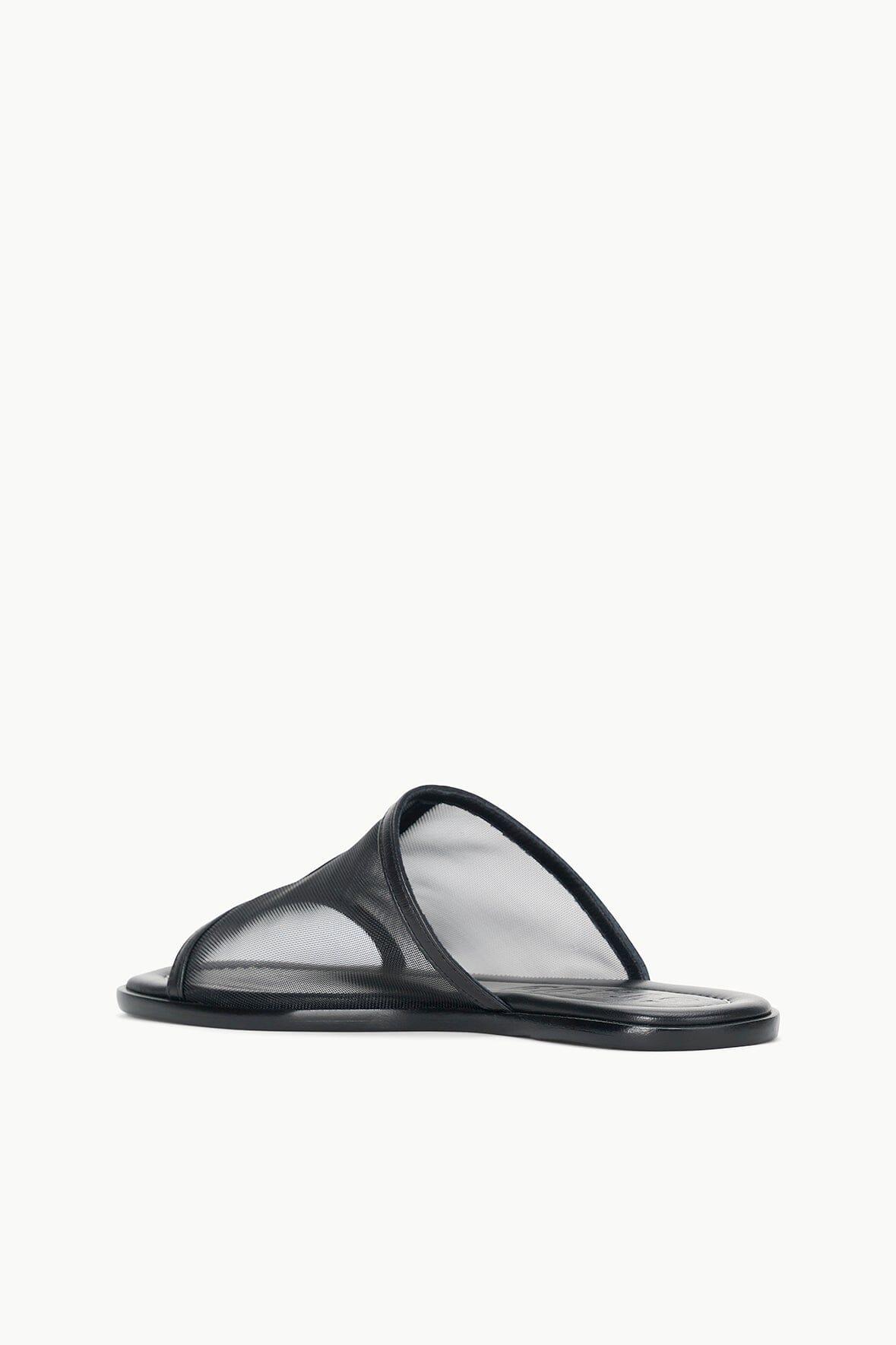 ALESSANDRA SANDAL | BLACK MESH Product Image