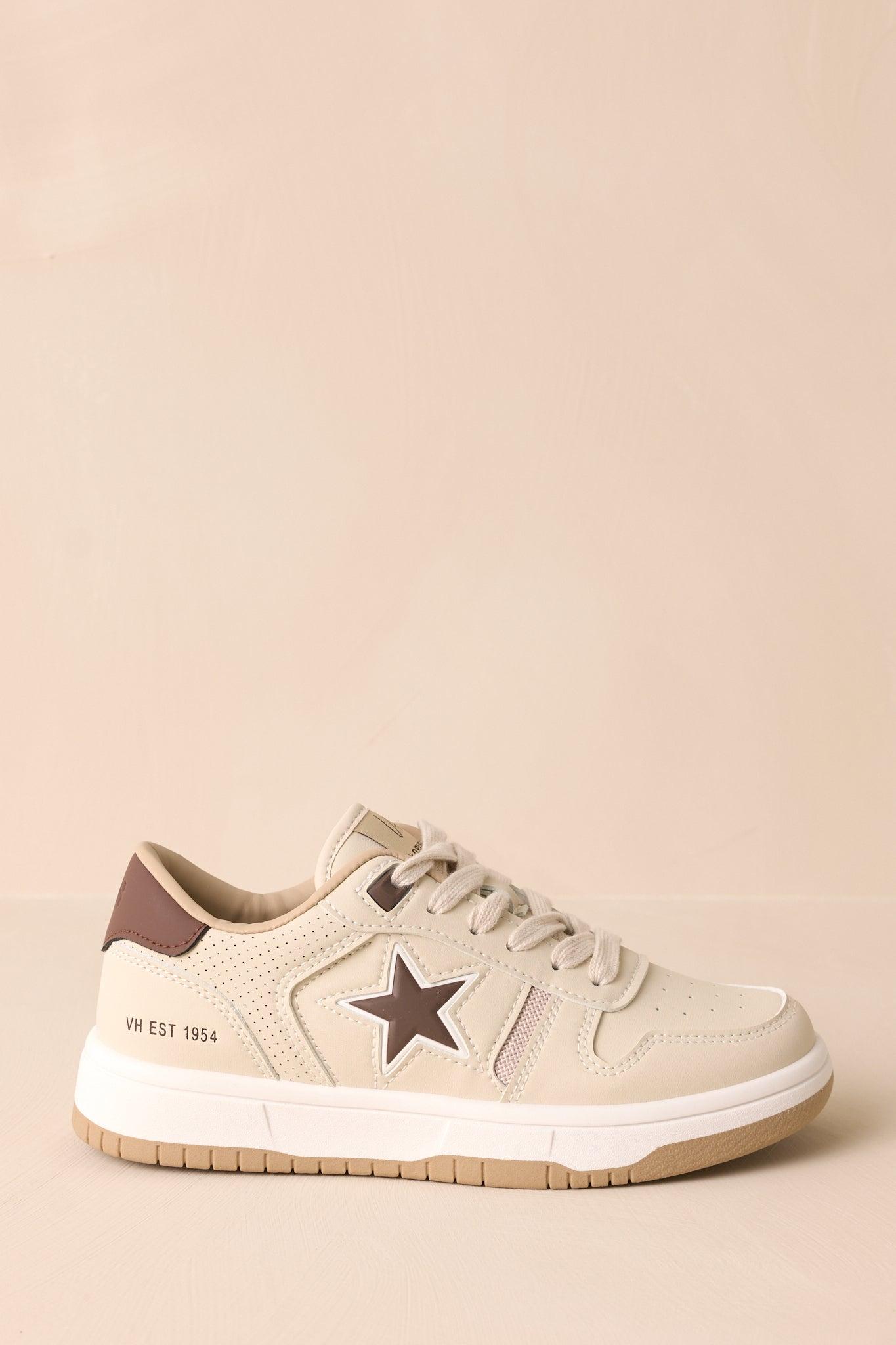 Vintage Havana Fresh Nude Chocolate Sneakers Product Image