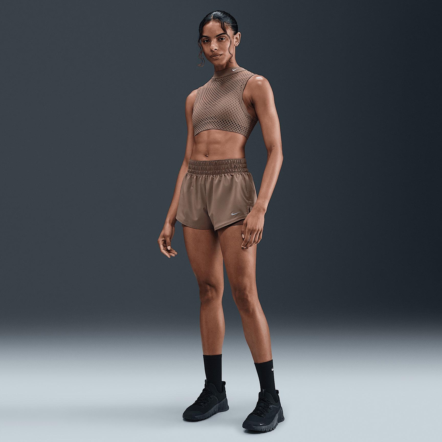 Nike Womens Indy Net Light-Support Padded Sports Bra | HF5422-010 Product Image