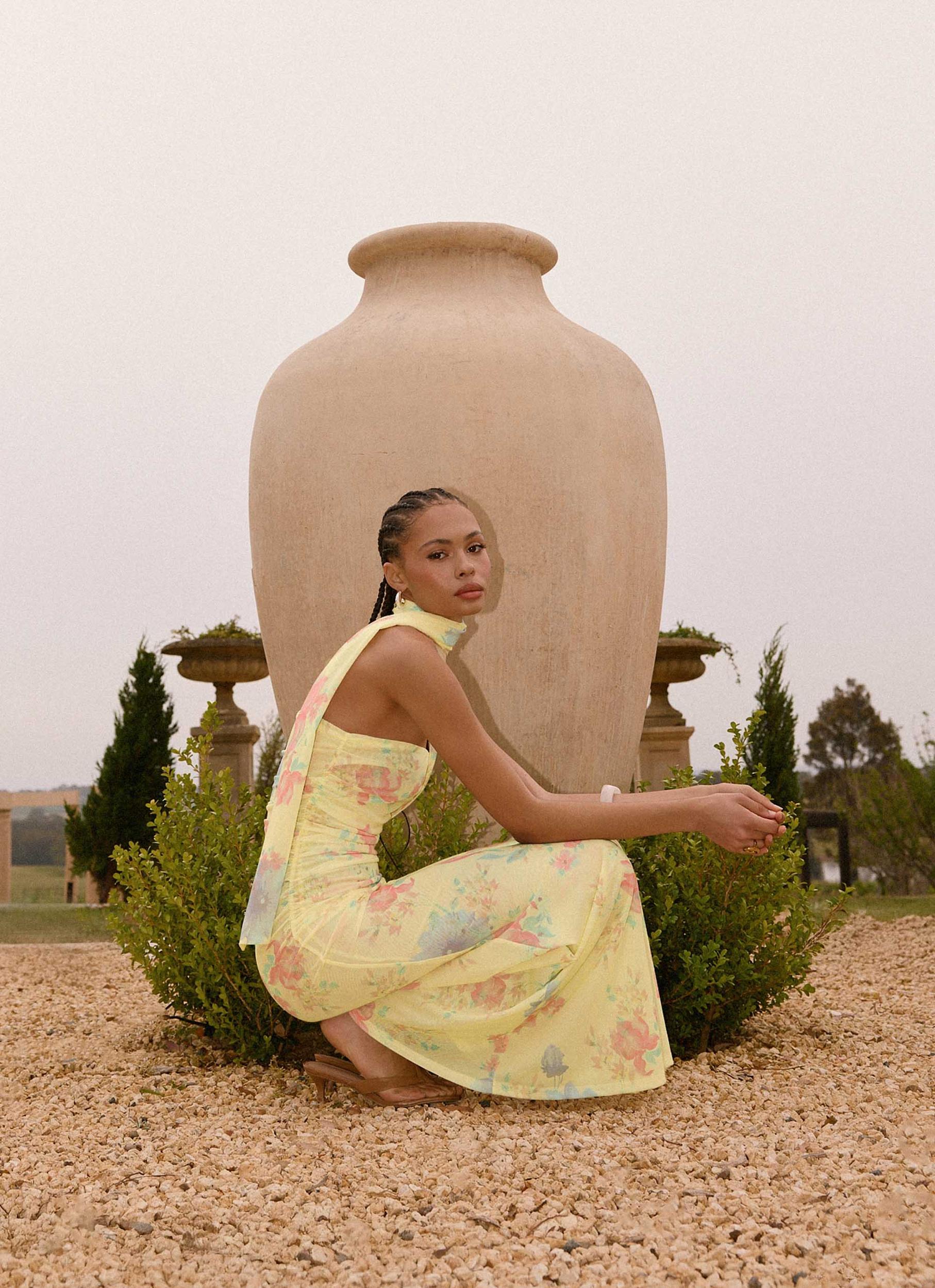 Songbird Maxi Dress - Spring Meadow Product Image