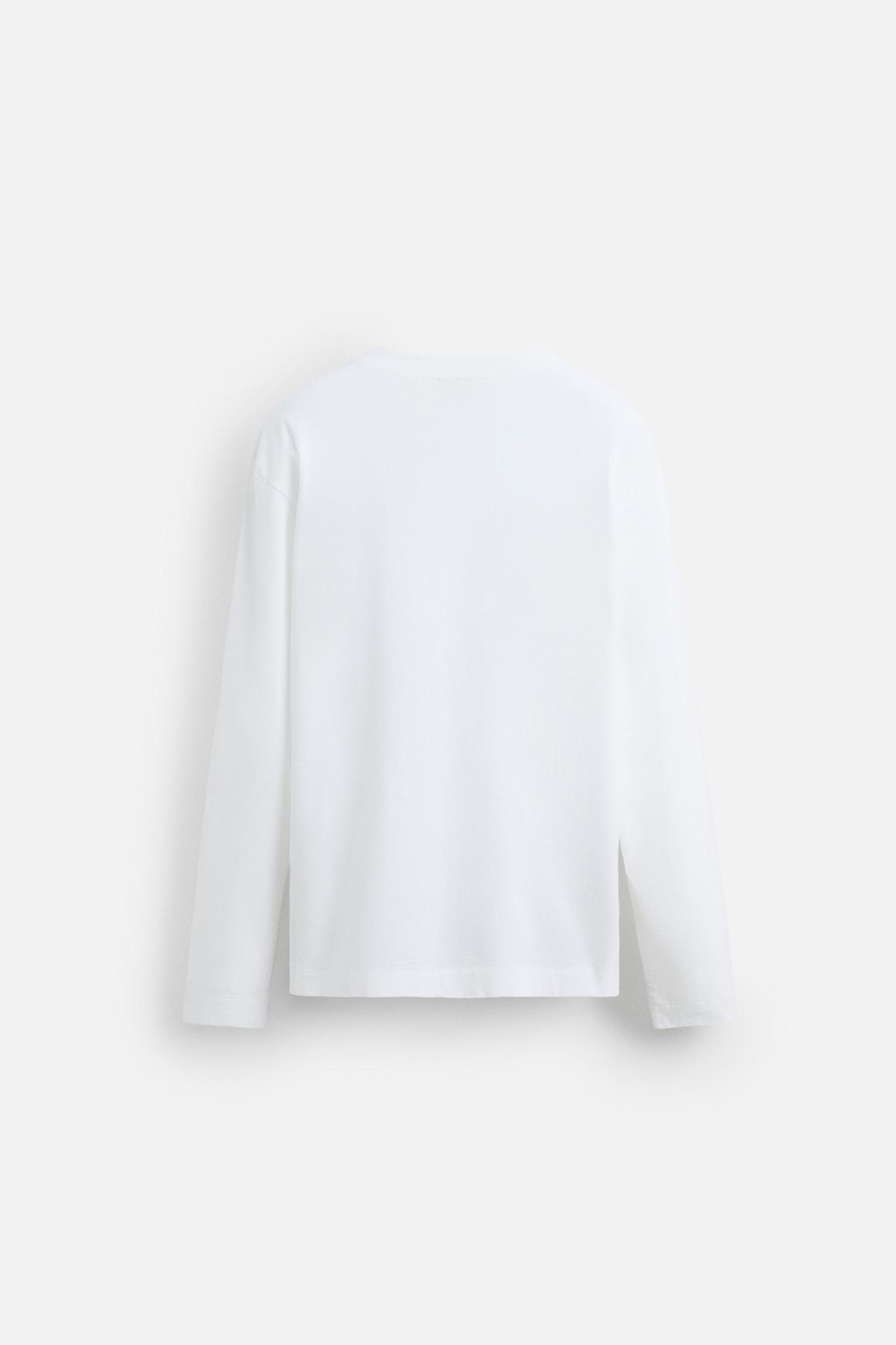 BUTTON NECK T-SHIRT Product Image
