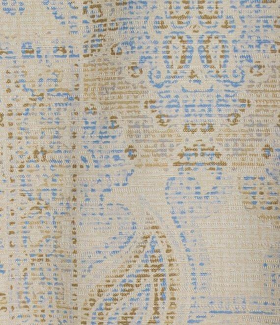 Roundtree & Yorke Big & Tall Short Sleeve Patchwork Print Hangout Sport Shirt Product Image