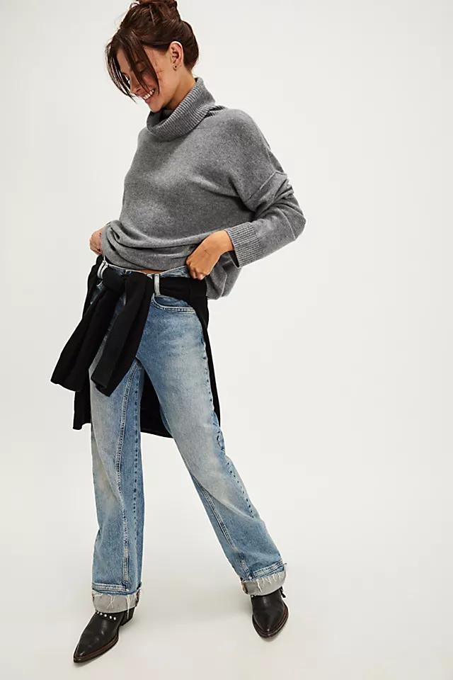 Addie Cashmere Turtleneck Sweater Product Image