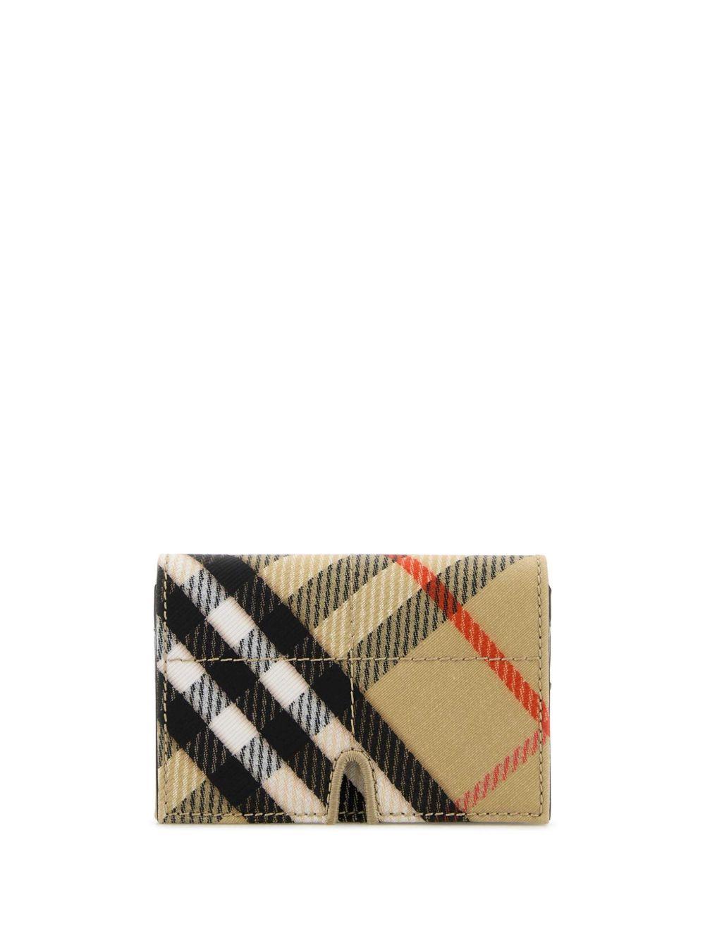 Vintage check wallet  Product Image