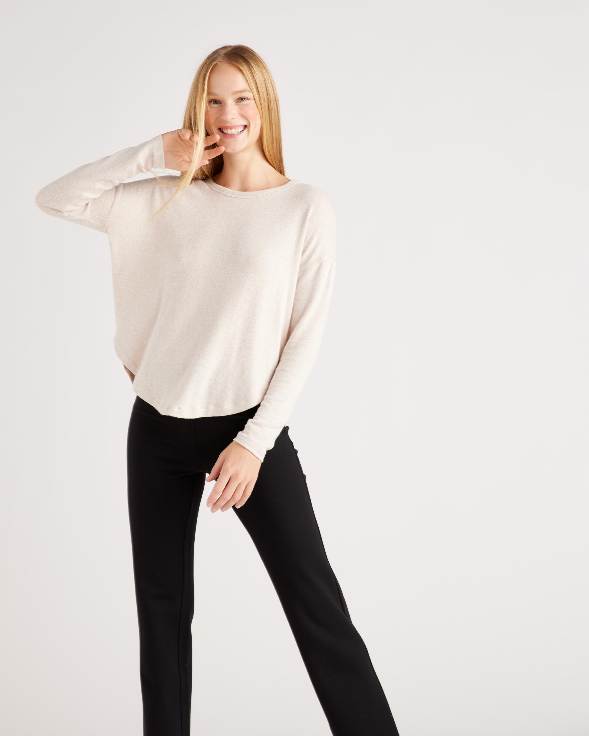 Quince | Women's Ultra-Stretch Ponte Straight Leg Pants Tall Size XS, Rayon Product Image