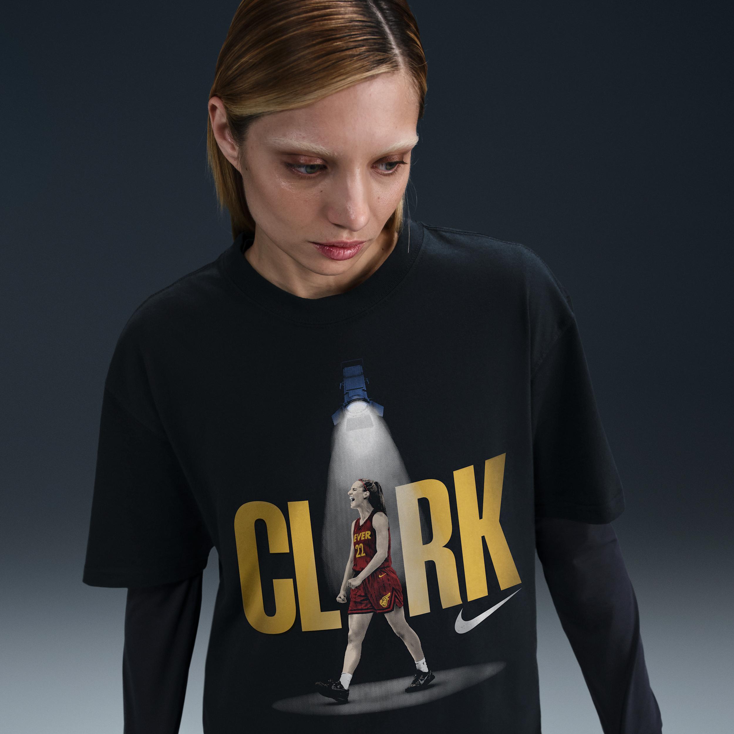 Caitlin Clark "So Win" Adult Nike Men's Basketball T-Shirt Product Image