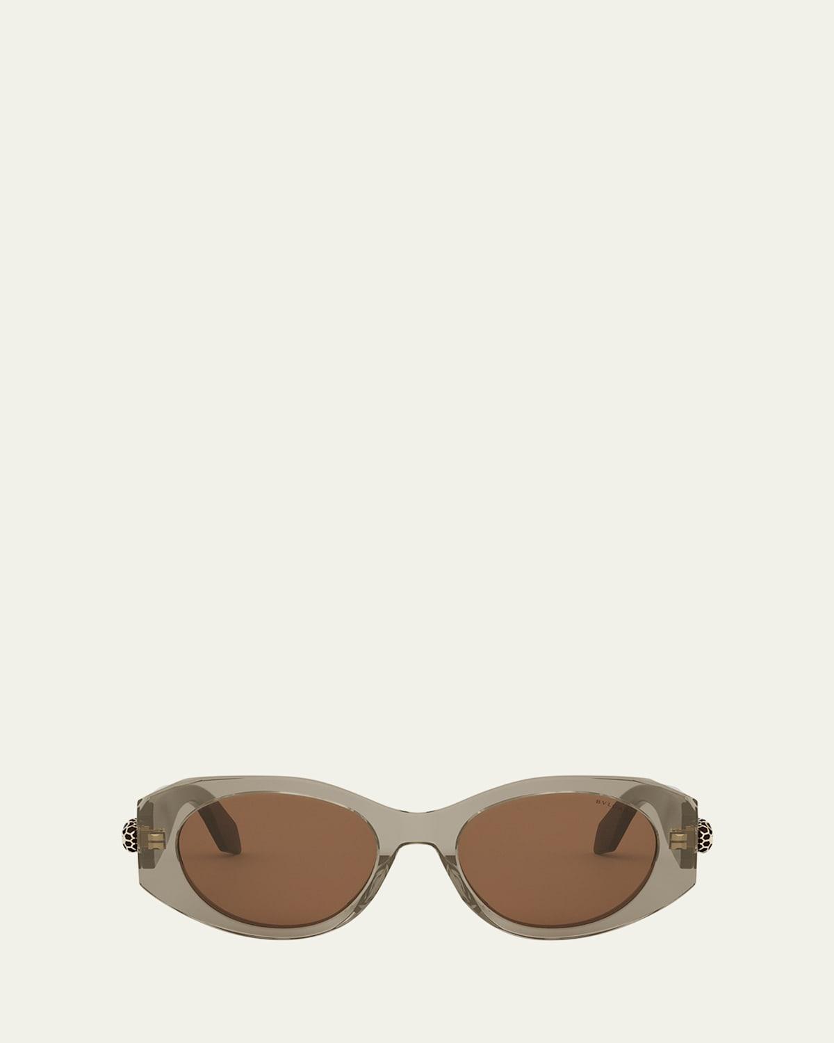 Womens Serpenti 52MM Oval Sunglasses Product Image