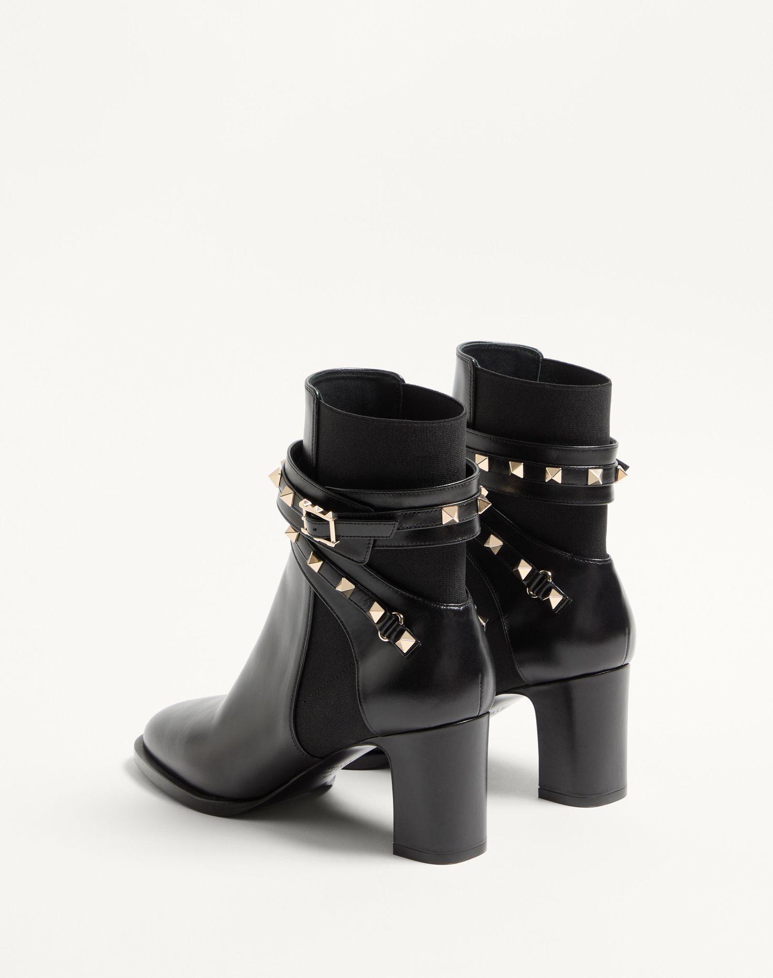 Rockstud 70Mm Calfskin Ankle Boot Product Image