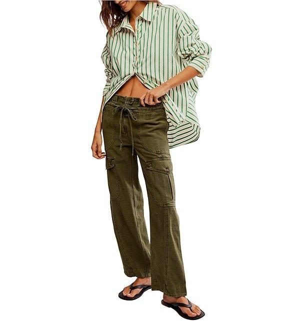 Free People Park Ave High Rise Cargo Pants Product Image