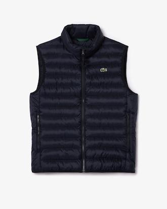 Water-Repellent Puffed Vest Product Image