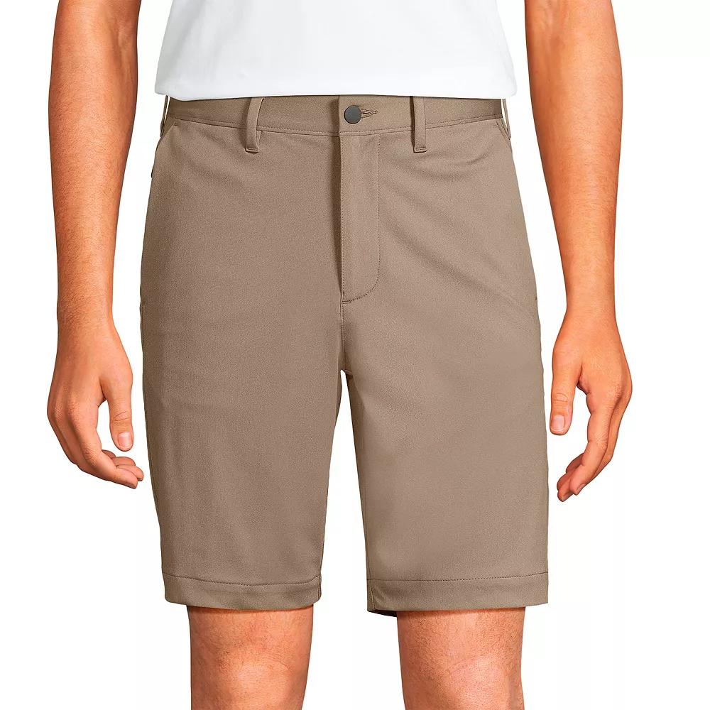 Men's Lands' End Traditional-Fit 9-inch Flex Performance Golf Shorts,  Product Image