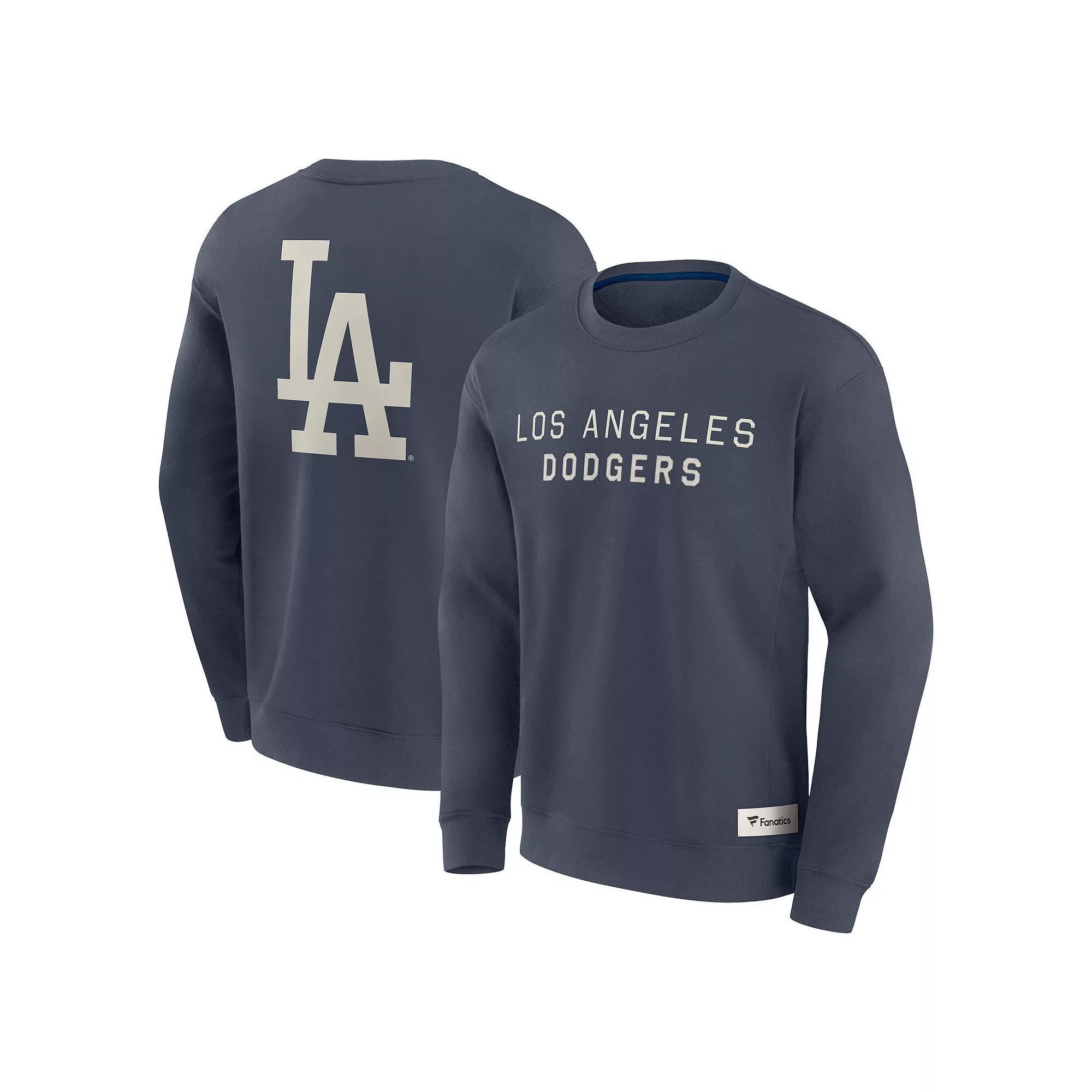 Men's Fanatics Blue Los Angeles Dodgers Elements Future Ground Lettering Pullover Sweatshirt, Size: Medium Product Image