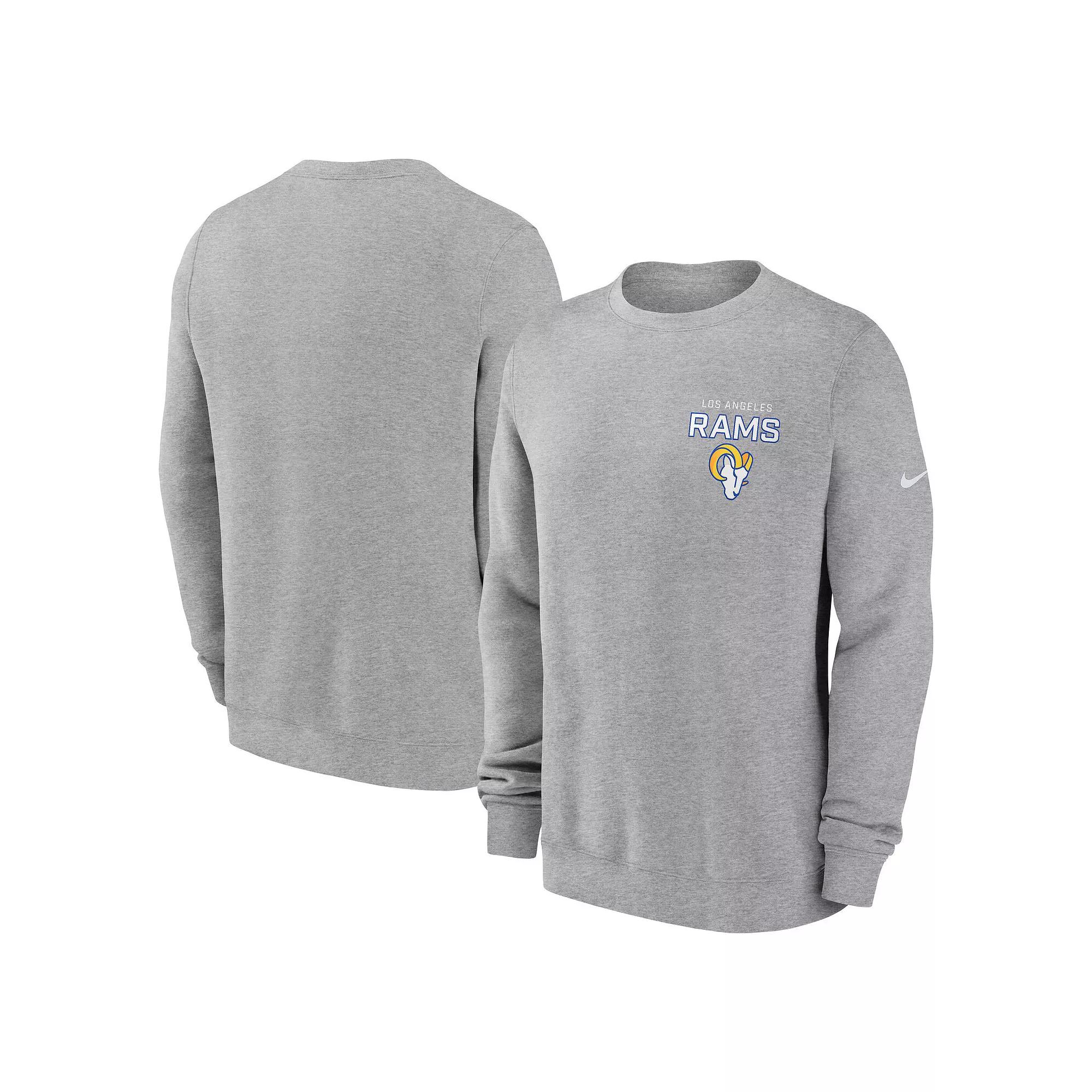 Men's Nike Red Atlanta Braves Pullover Sweatshirt,  Product Image