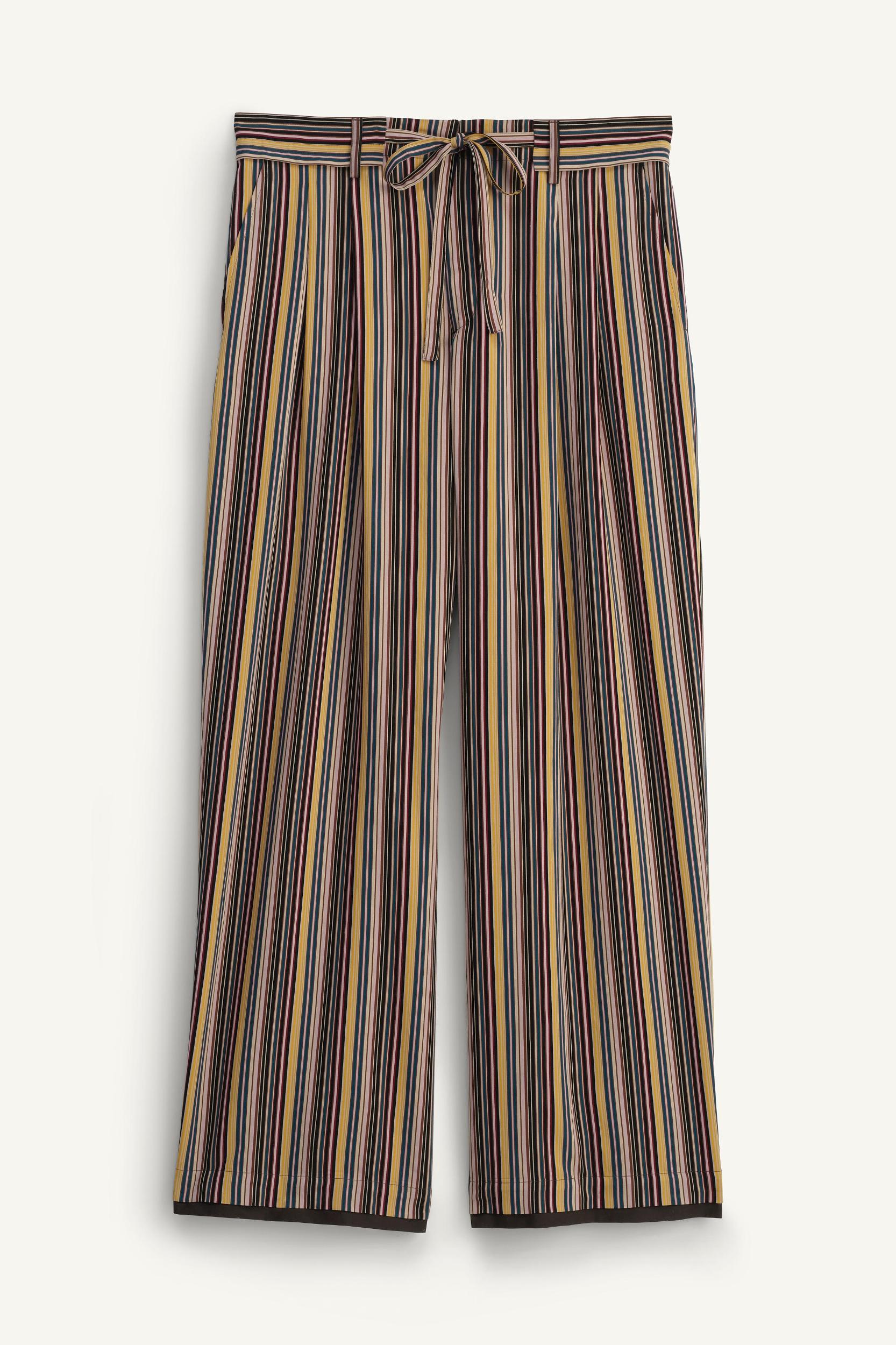 WIDE FIT STRIPED PANTS LIMITED EDITION Product Image