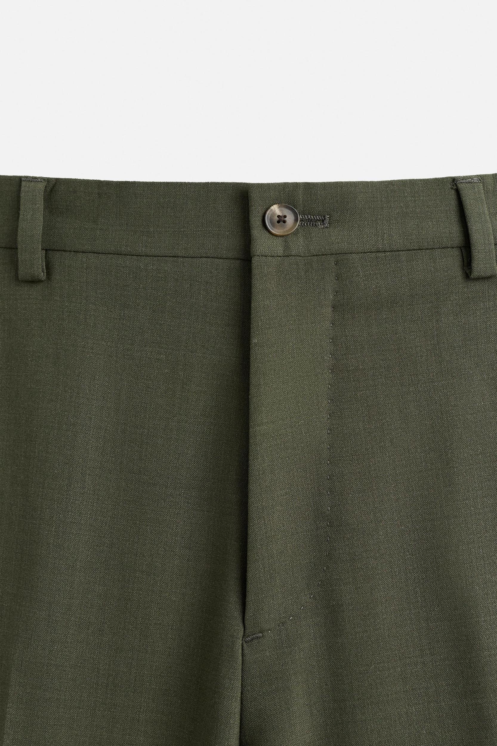 WOOL SUIT PANTS Product Image