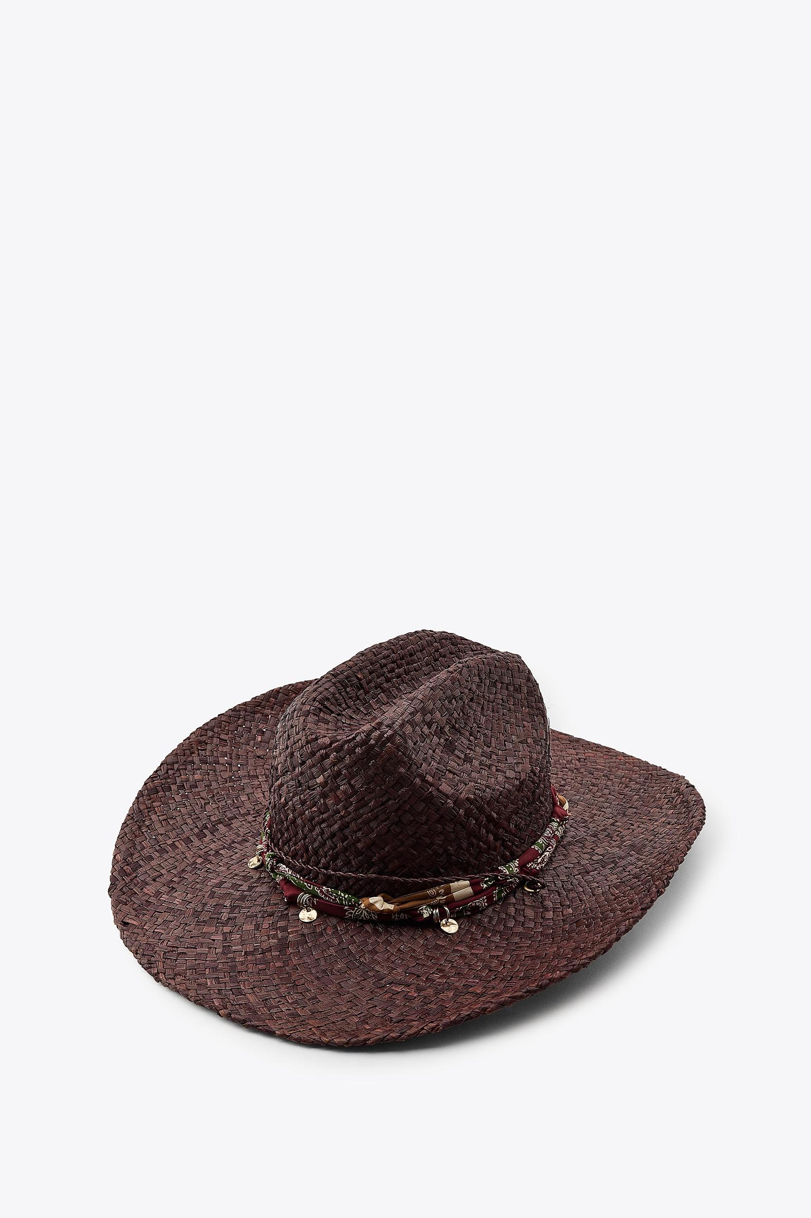 WOVEN COWBOY HAT Product Image