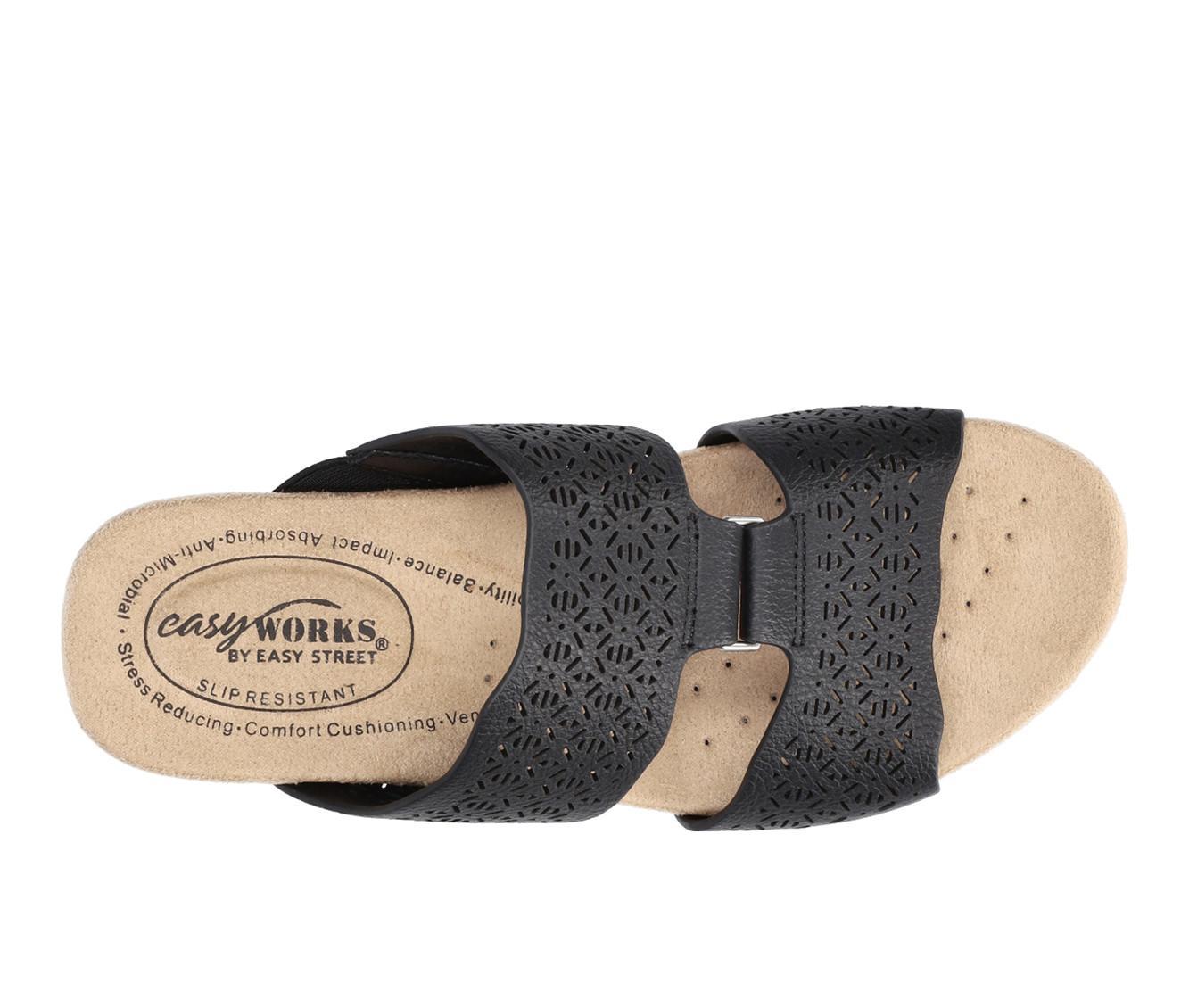 Women's Easy Works by Easy Street Rin Wedge Sandals Product Image