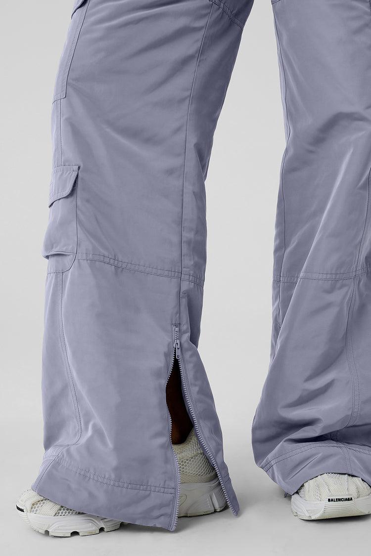 High-Waist Ski-Moto Puffer Pant - Fog Product Image