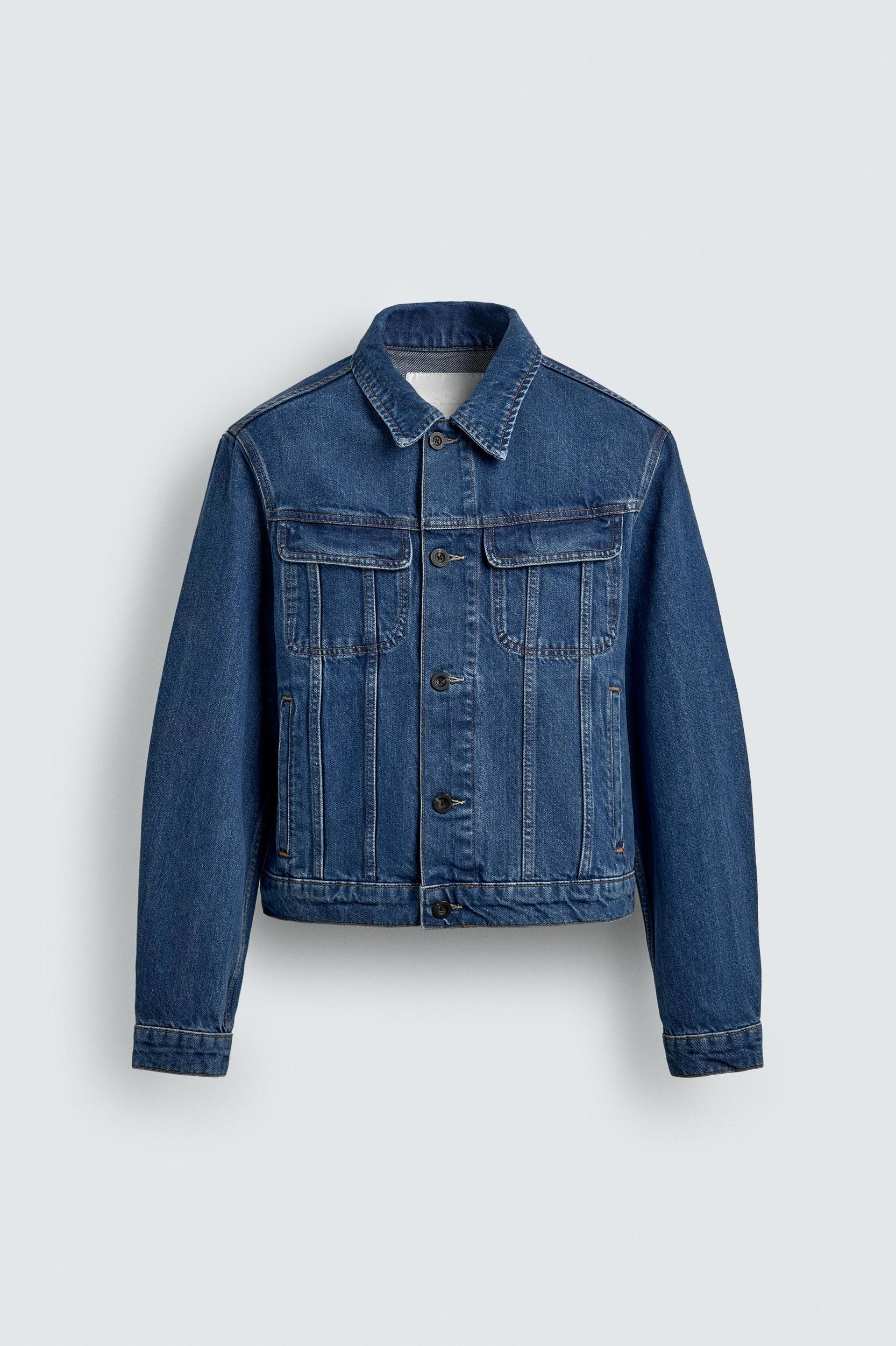 RELAXED FIT DENIM JACKET Product Image
