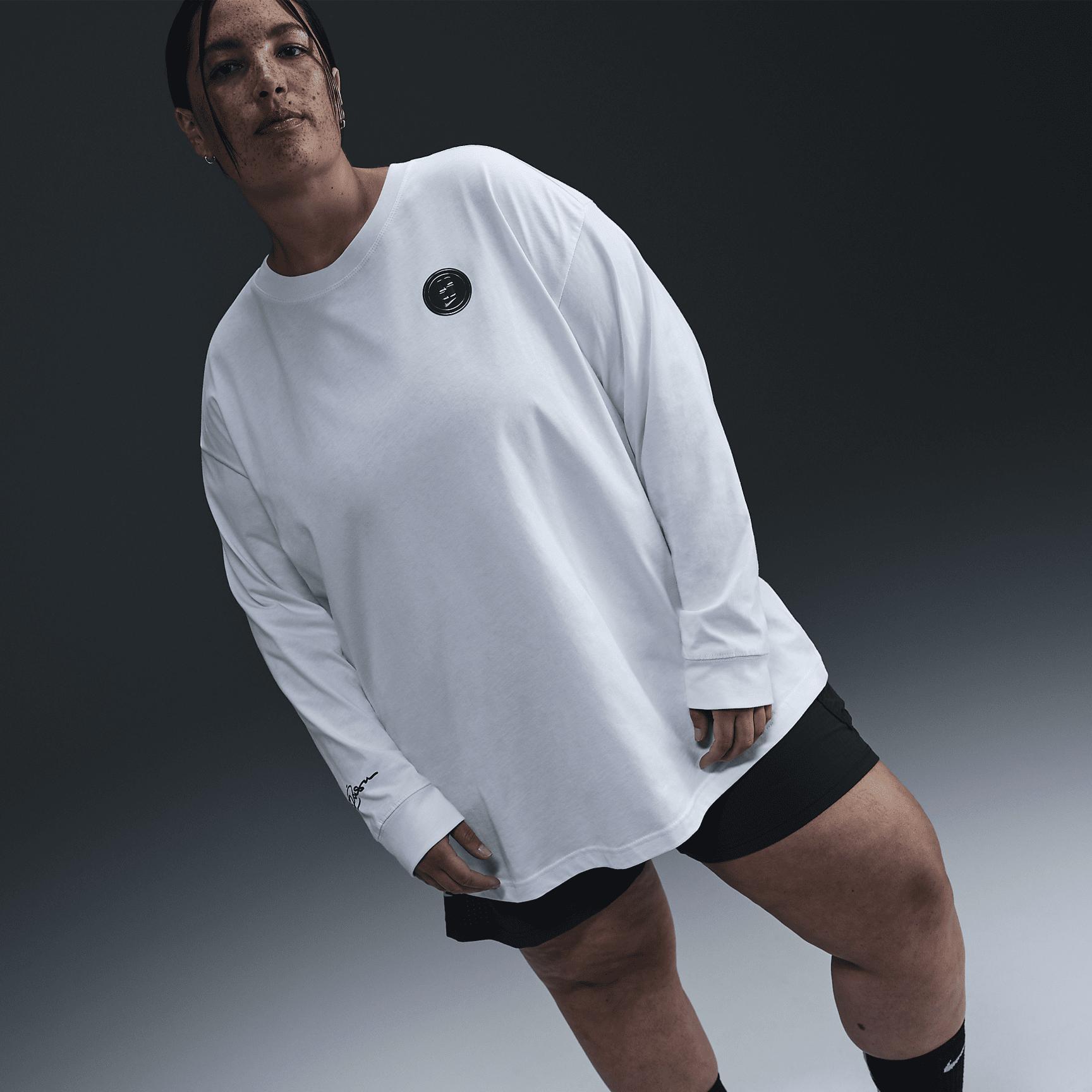 Nike Women's Sabrina Long-Sleeve Basketball T-Shirt (Plus Size) Product Image